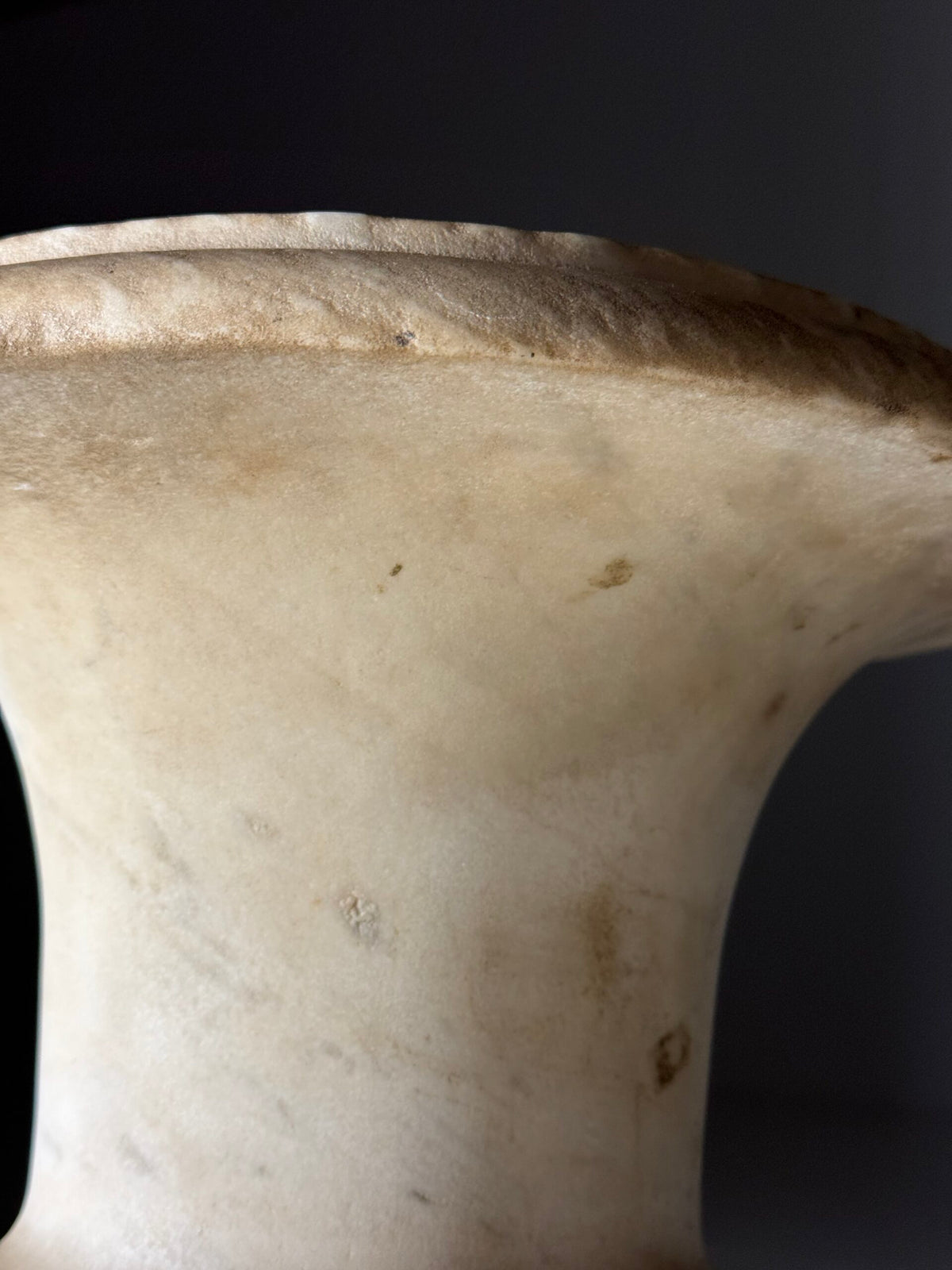 Early 20th Century Solid Marble Jardiniere, photo 11