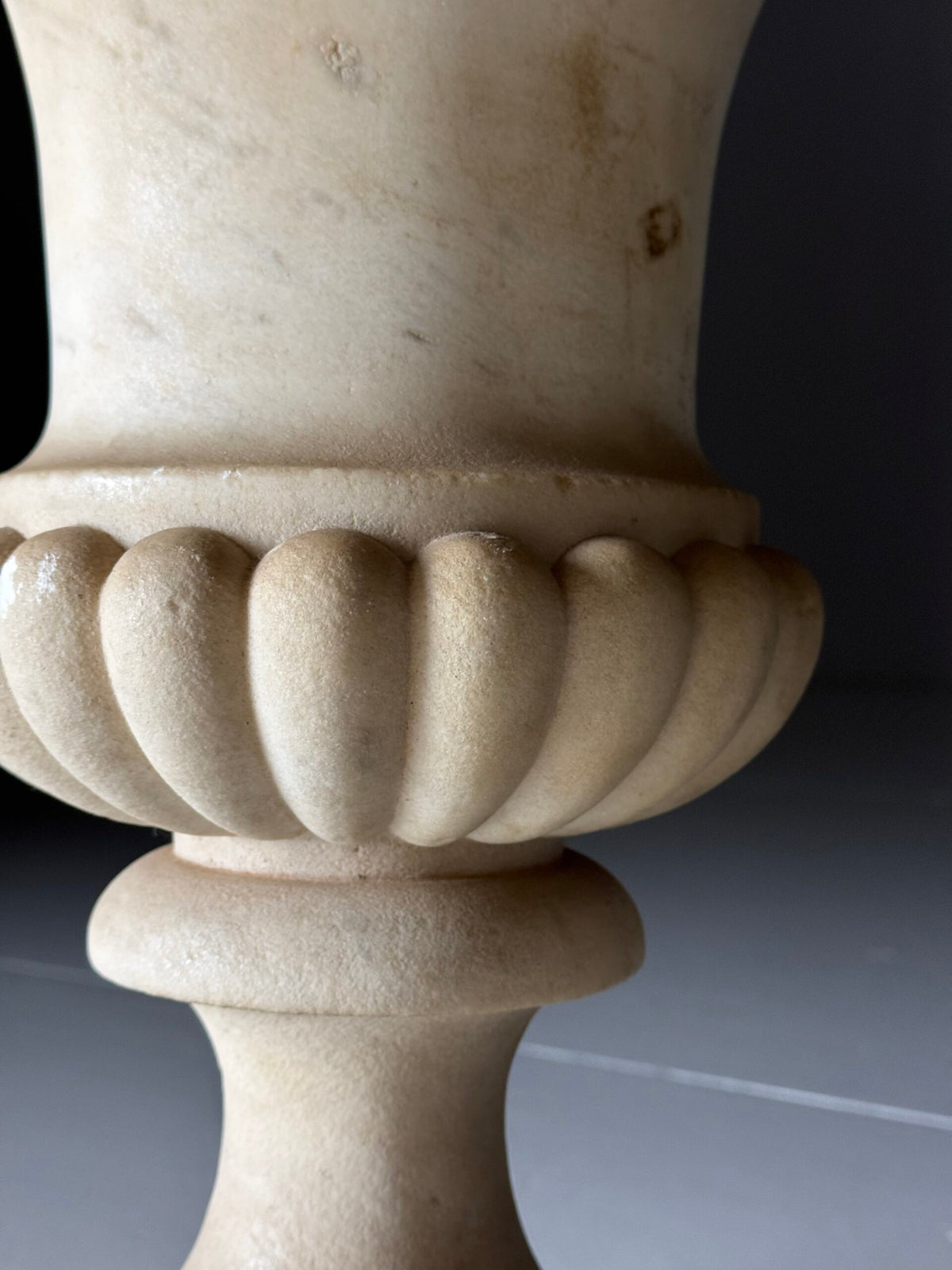 Early 20th Century Solid Marble Jardiniere, photo 3