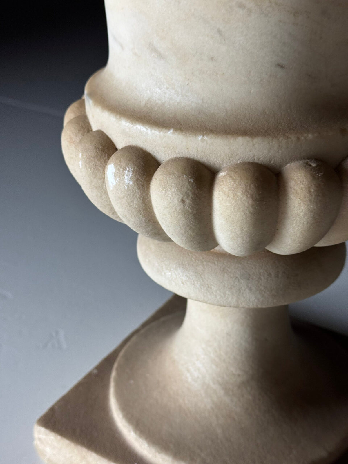 Early 20th Century Solid Marble Jardiniere, photo 5