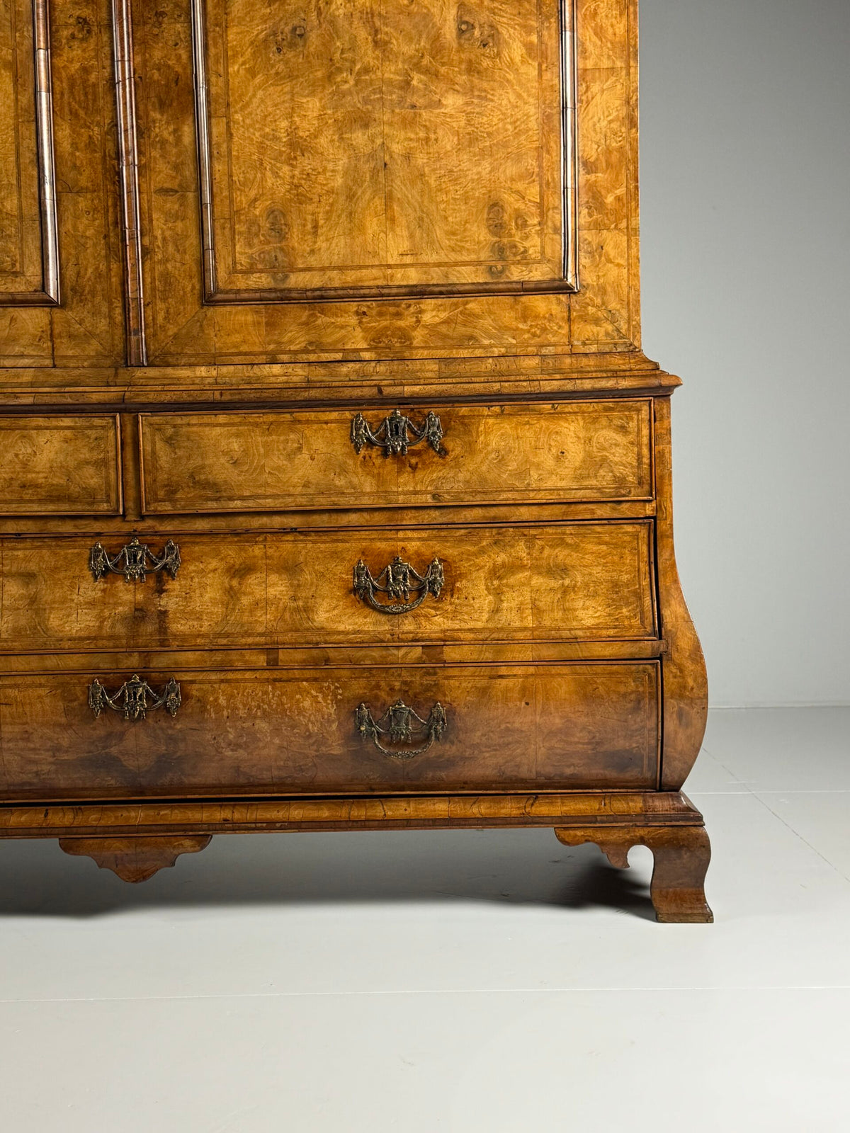 Dutch Burr Walnut Cabinet, 1770 to 1790, photo 11