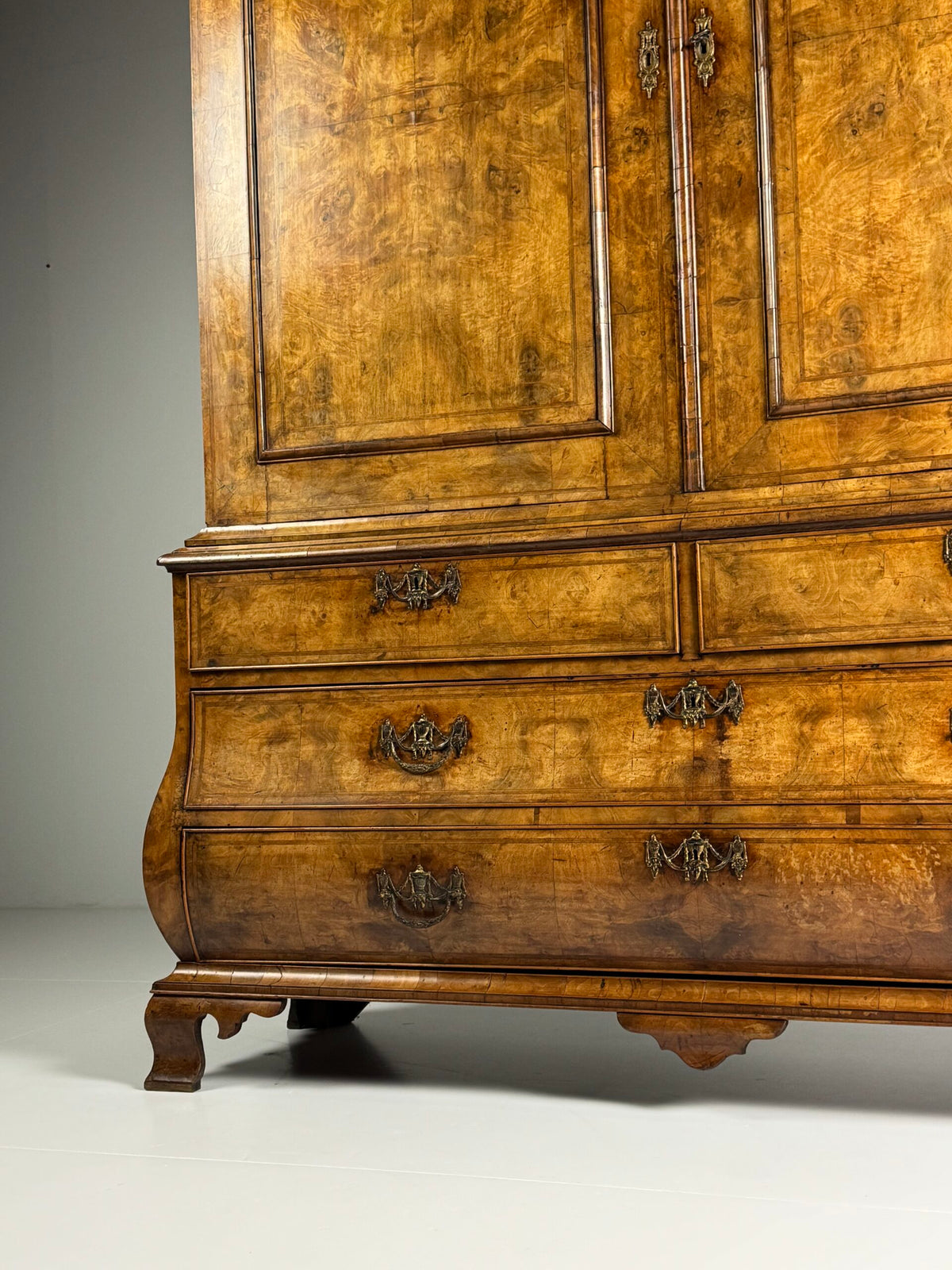 Dutch Burr Walnut Cabinet, 1770 to 1790, photo 12