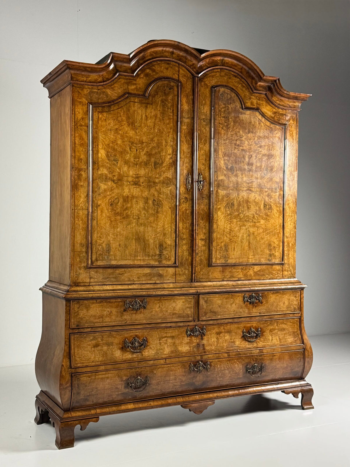 Dutch Burr Walnut Cabinet, 1770 to 1790, photo 14
