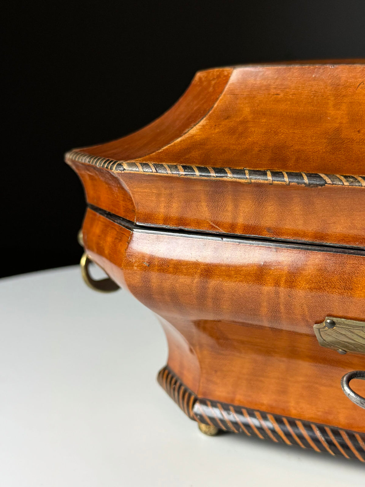 English Musical Jewellery Box with Swiss Movement, c. 1820 to 1860, photo 11