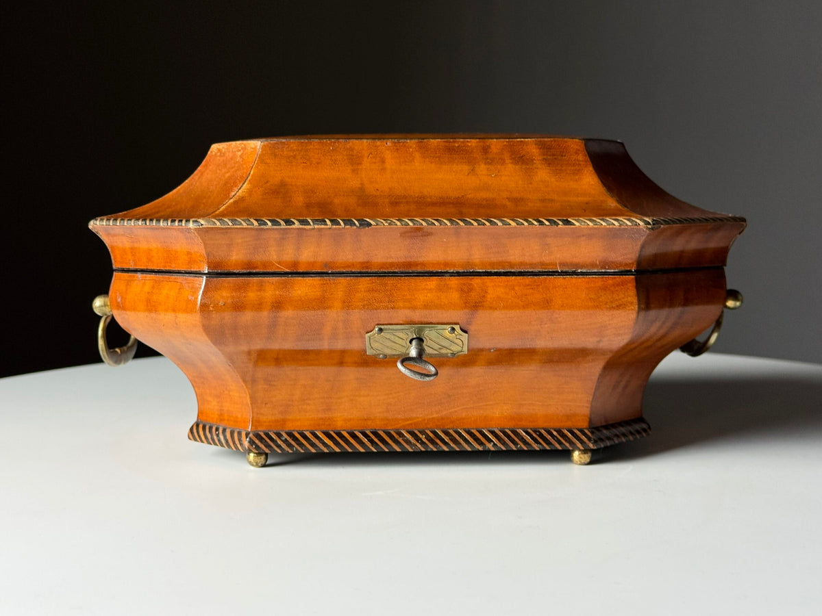English Musical Jewellery Box with Swiss Movement, c. 1820 to 1860, photo 15