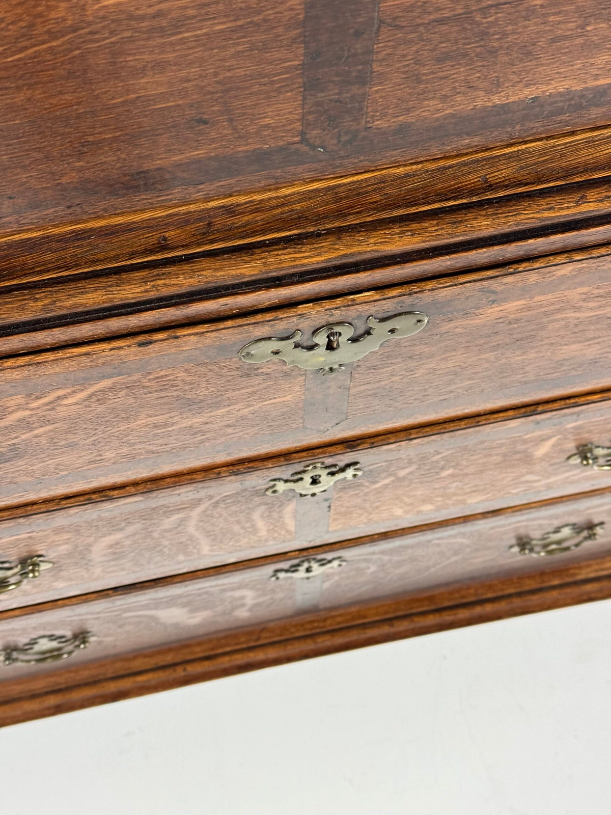 English Oak Tallboy Chest on Chest, c. 1800, photo 20