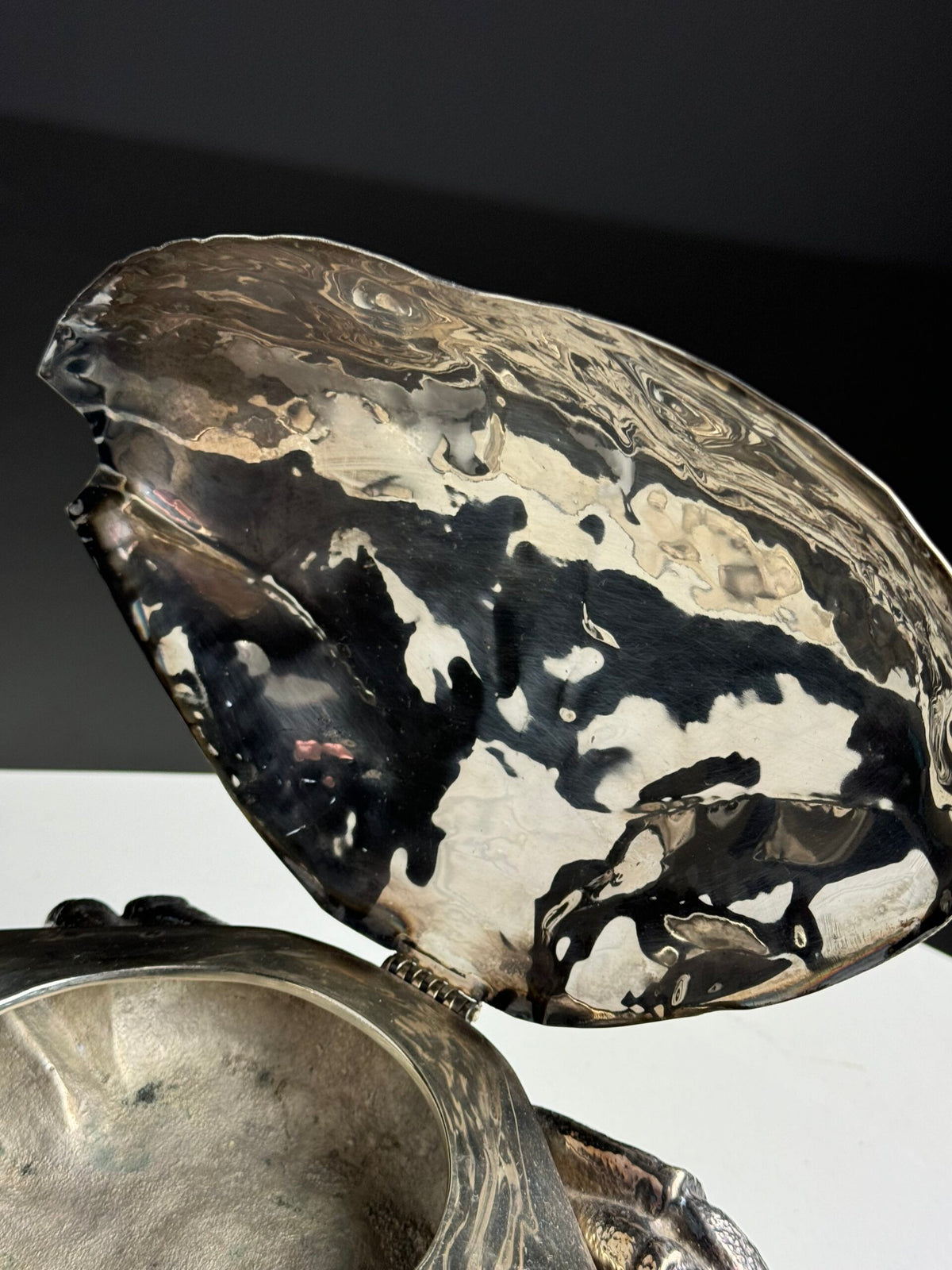 Silver Plated Crab in the Style of Franco Lapini, Spain c. 1960, photo 5