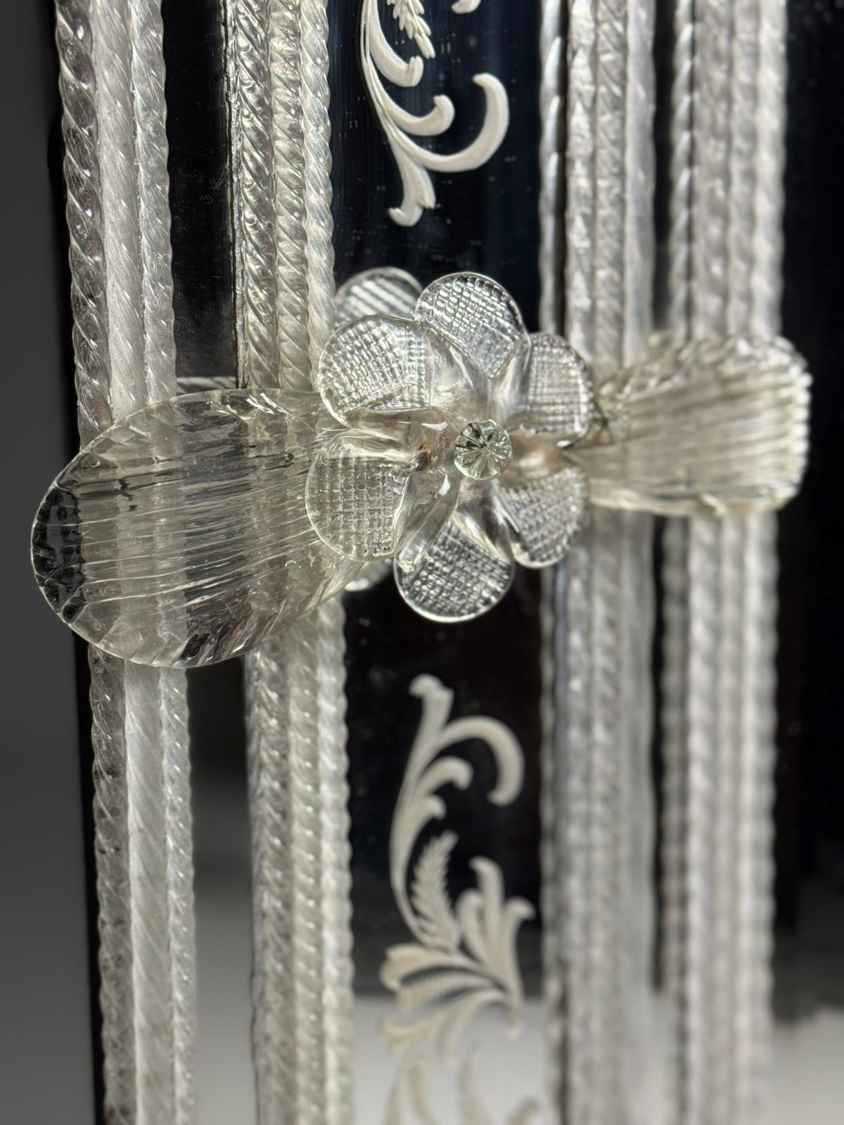 Venetian Murano Glass Mirror, 1950s, photo 5