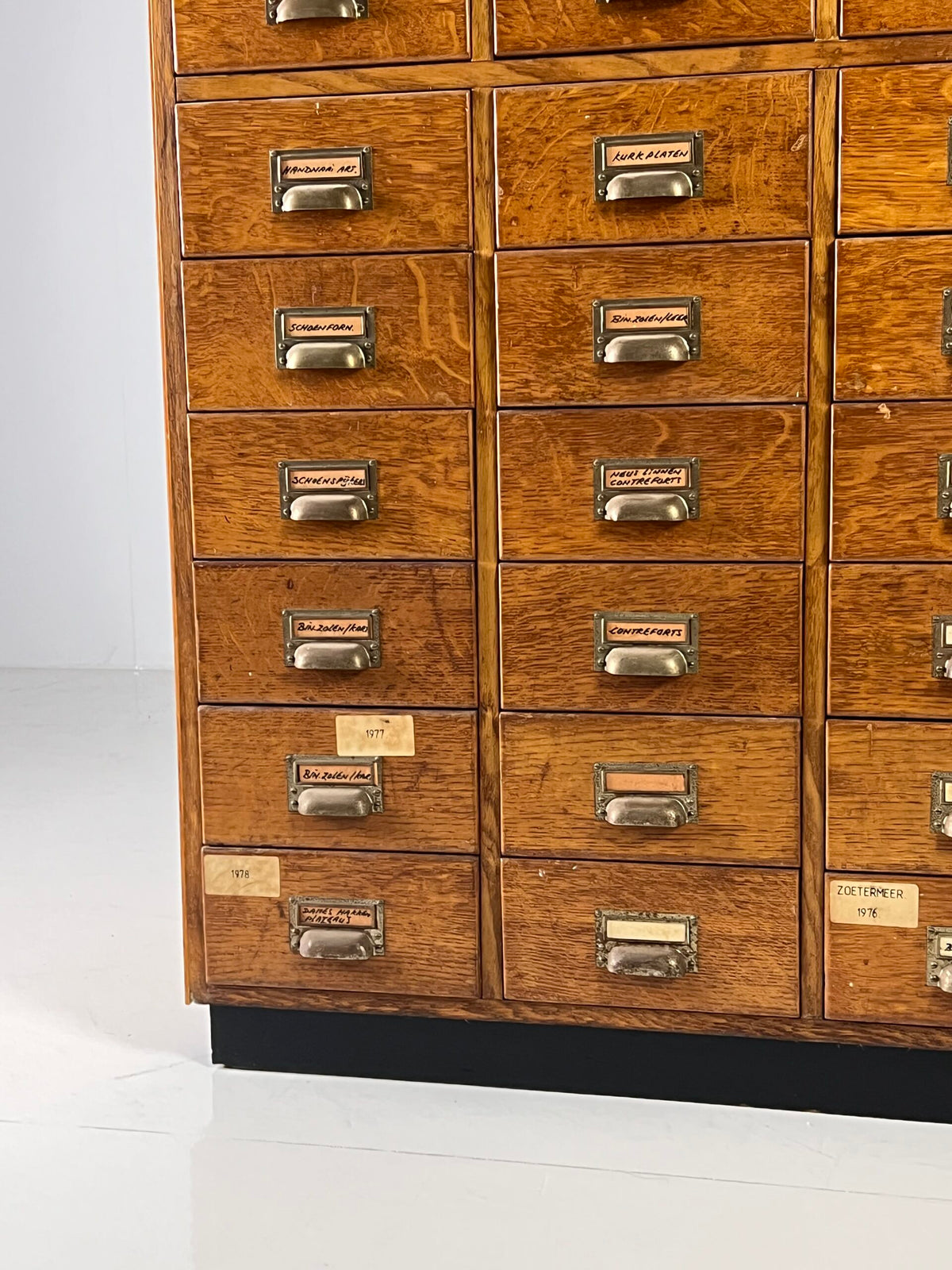 Large Apothecary Cabinet with 96 Drawers, The Hague, c. 1960, photo 2