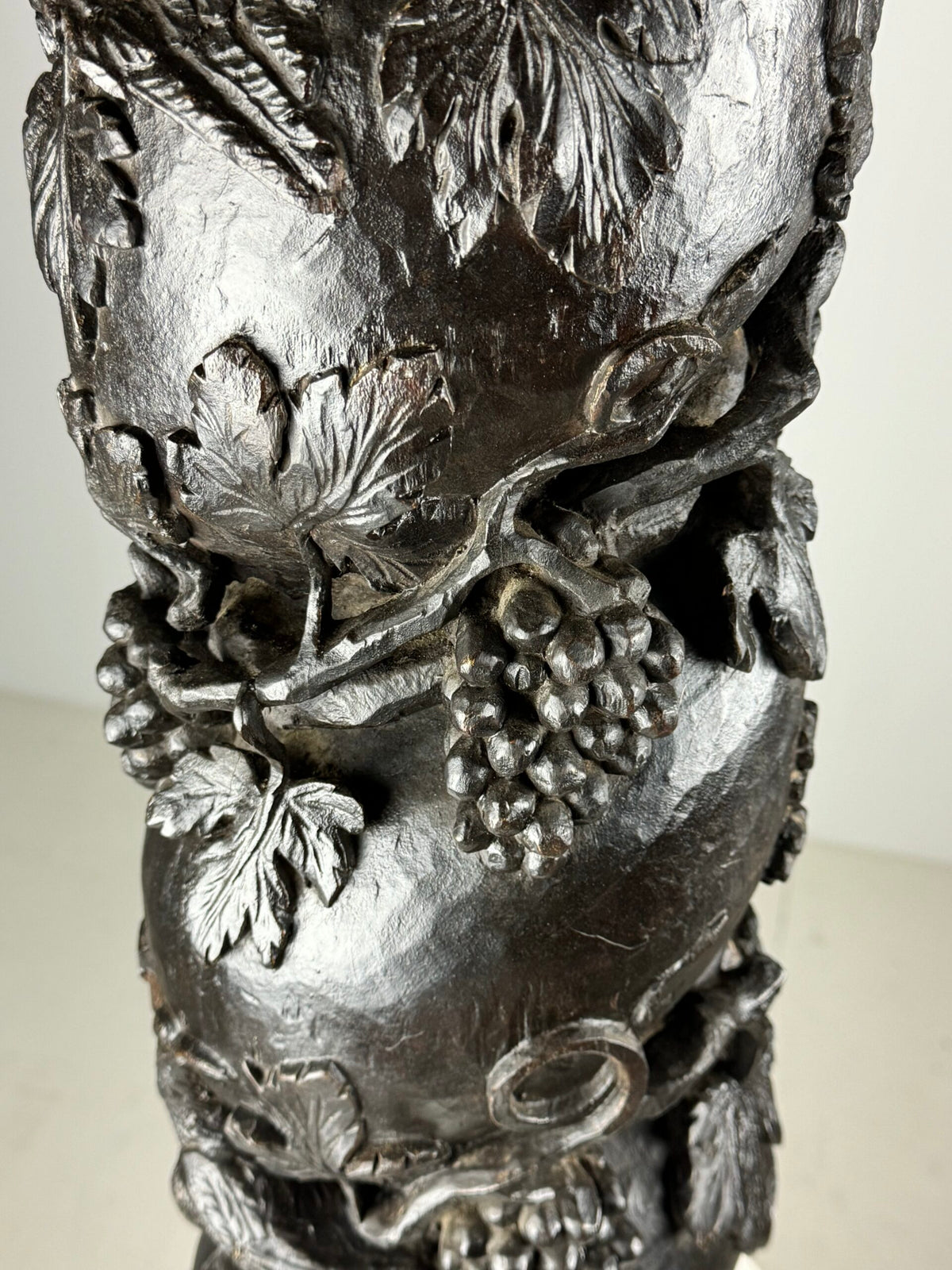 French Hand Carved Column Fragment from an Altar, 18th Century, photo 10