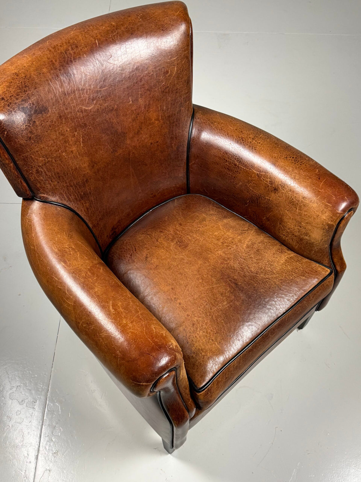 Sheepskin Club Armchair, 1990s, photo 16
