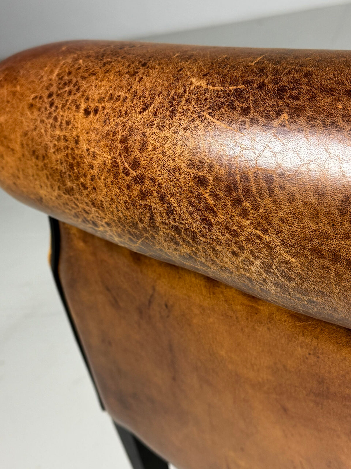 Sheepskin Club Armchair, 1990s, photo 5