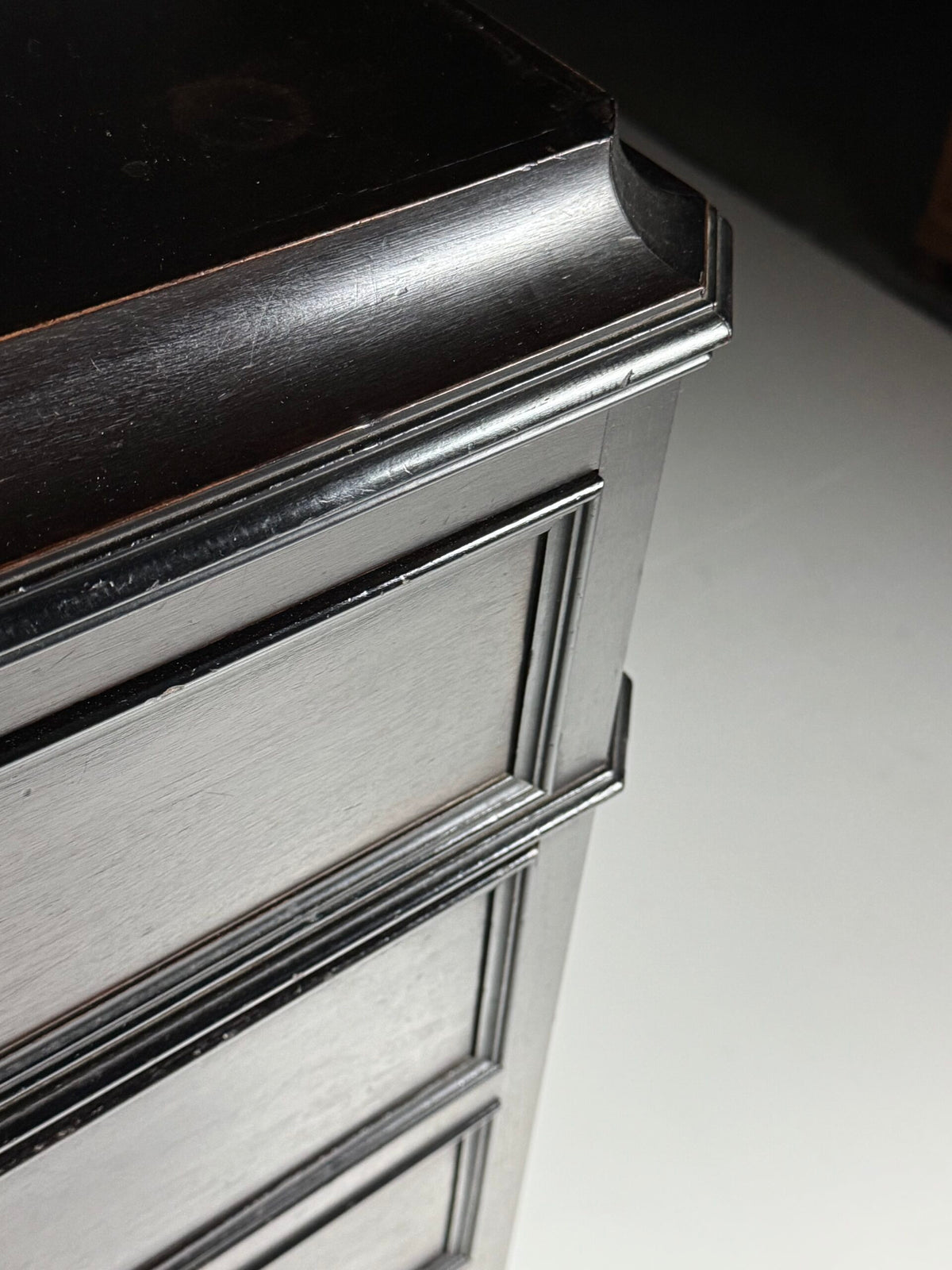 Louis Philippe Black Secretaire Chest of Drawers, 19th Century, photo 25