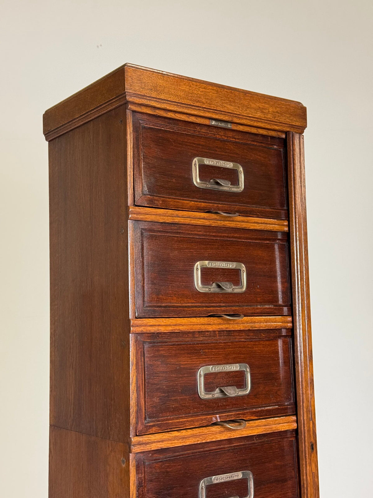 German Stolzenberg Filing Chest of Drawers, Mid 20th Century, photo 18