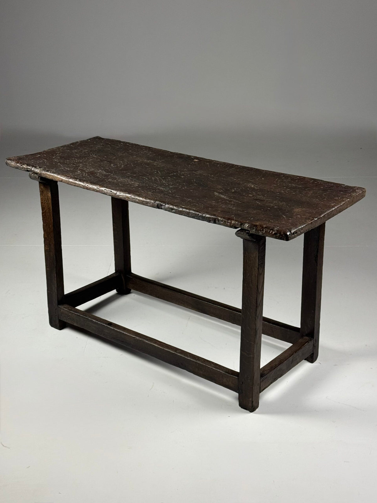 Oak Console Table with Single Plank Top, 18th Century, photo 27