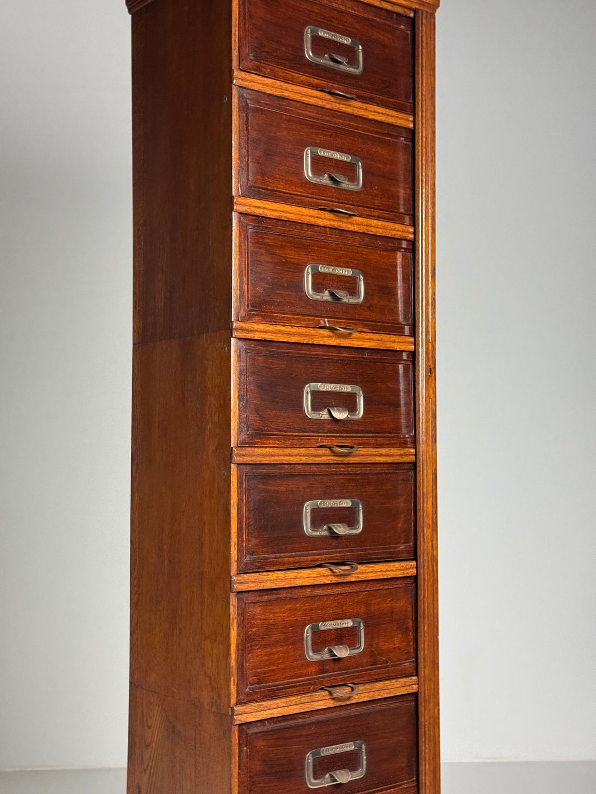 German Stolzenberg Filing Chest of Drawers, Mid 20th Century, photo 16