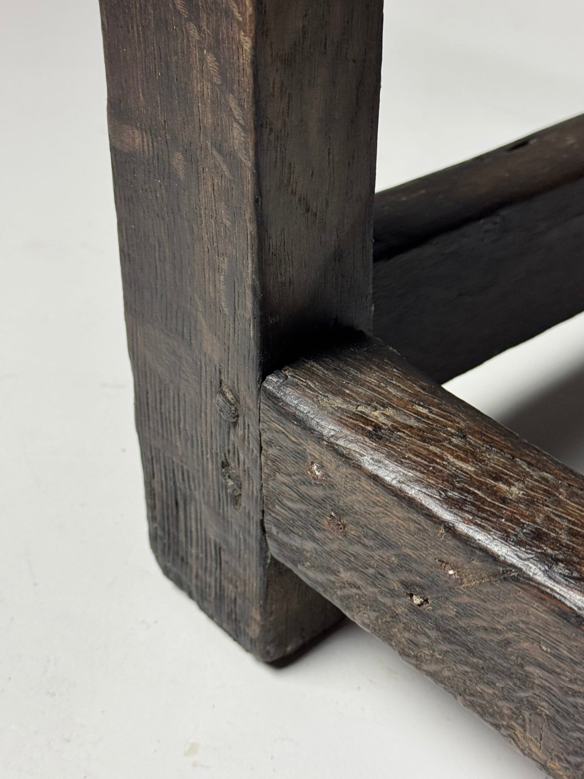 Oak Console Table with Single Plank Top, 18th Century, photo 9