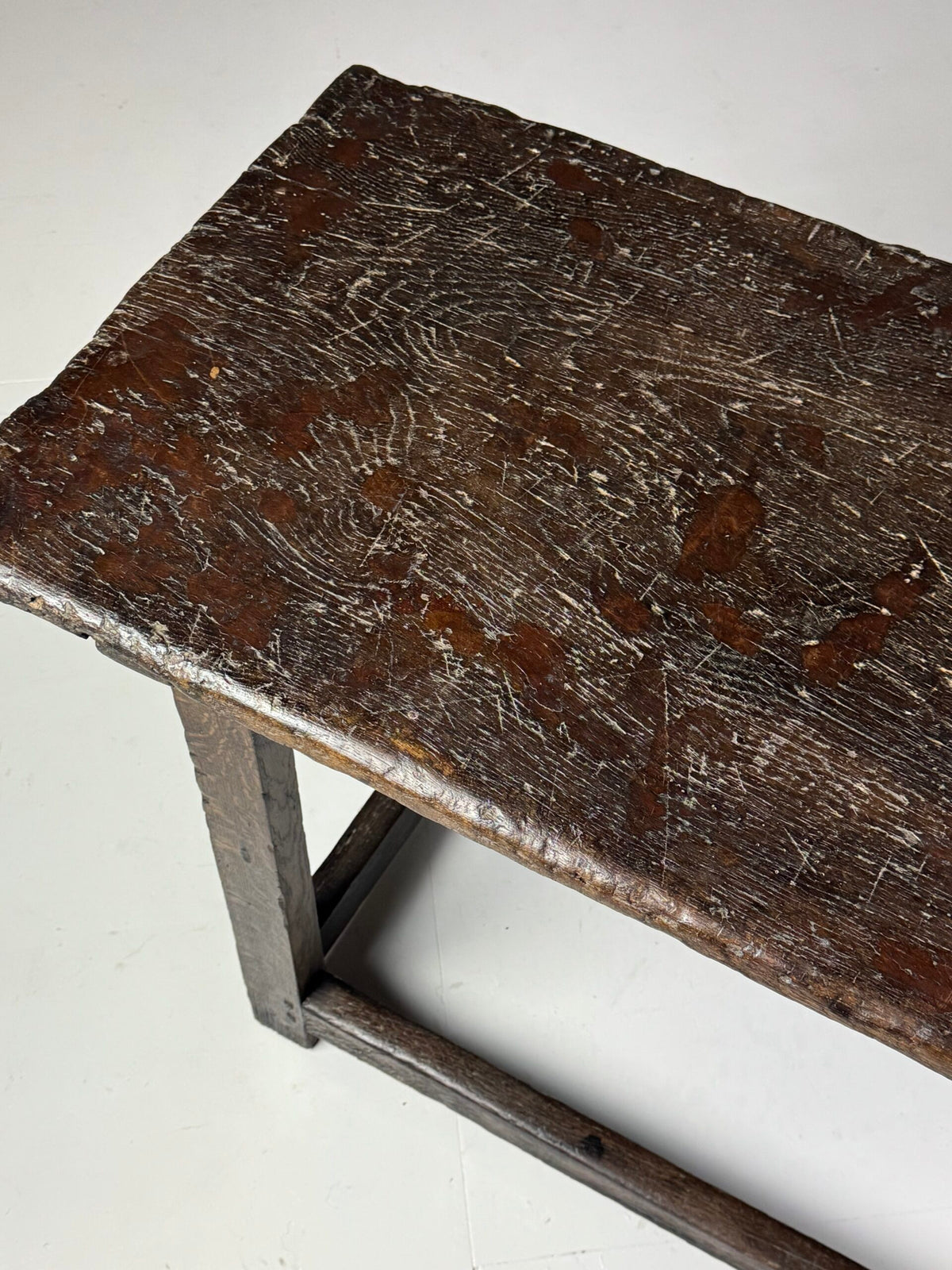 Oak Console Table with Single Plank Top, 18th Century, photo 15