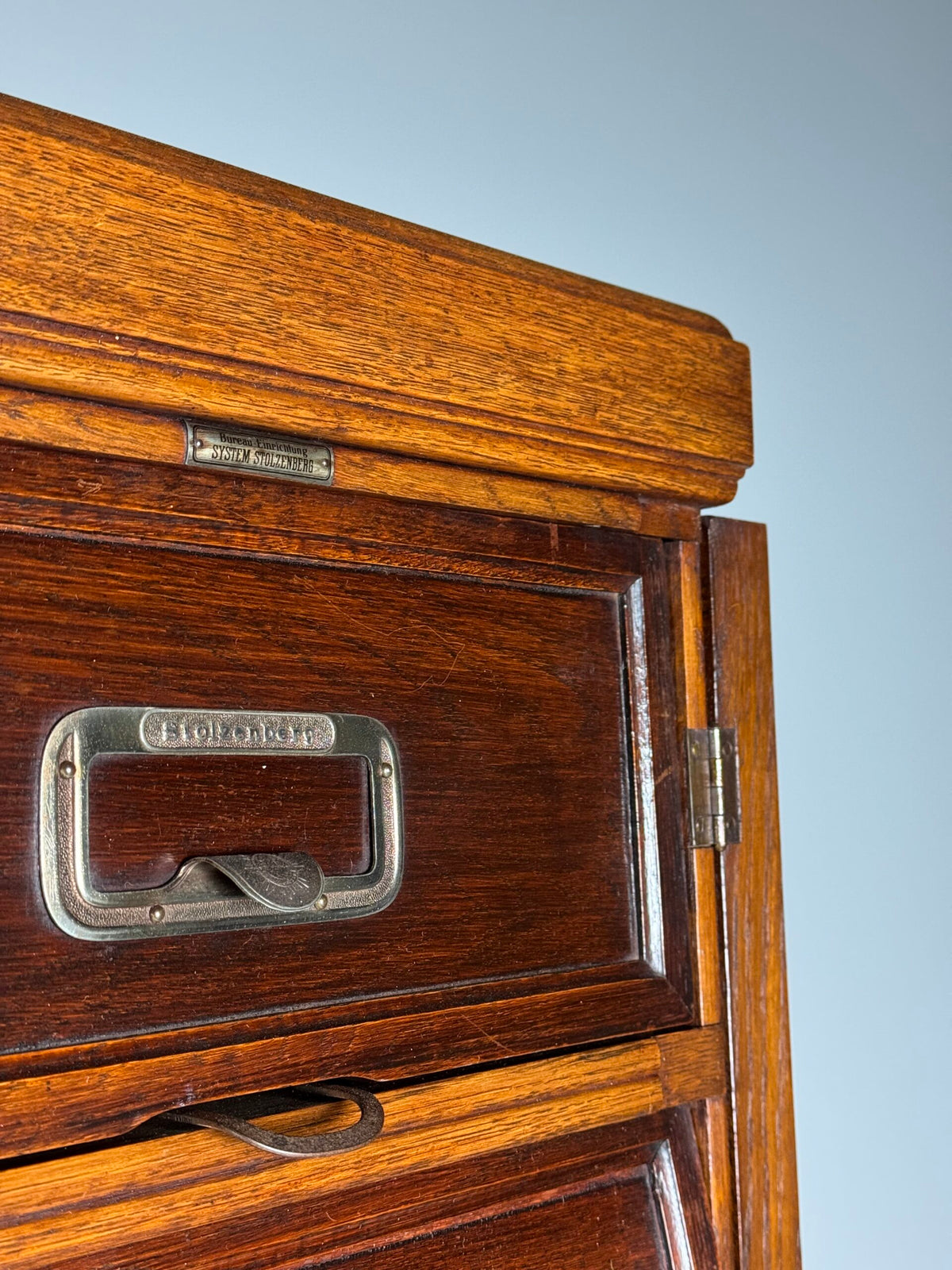 German Stolzenberg Filing Chest of Drawers, Mid 20th Century, photo 12