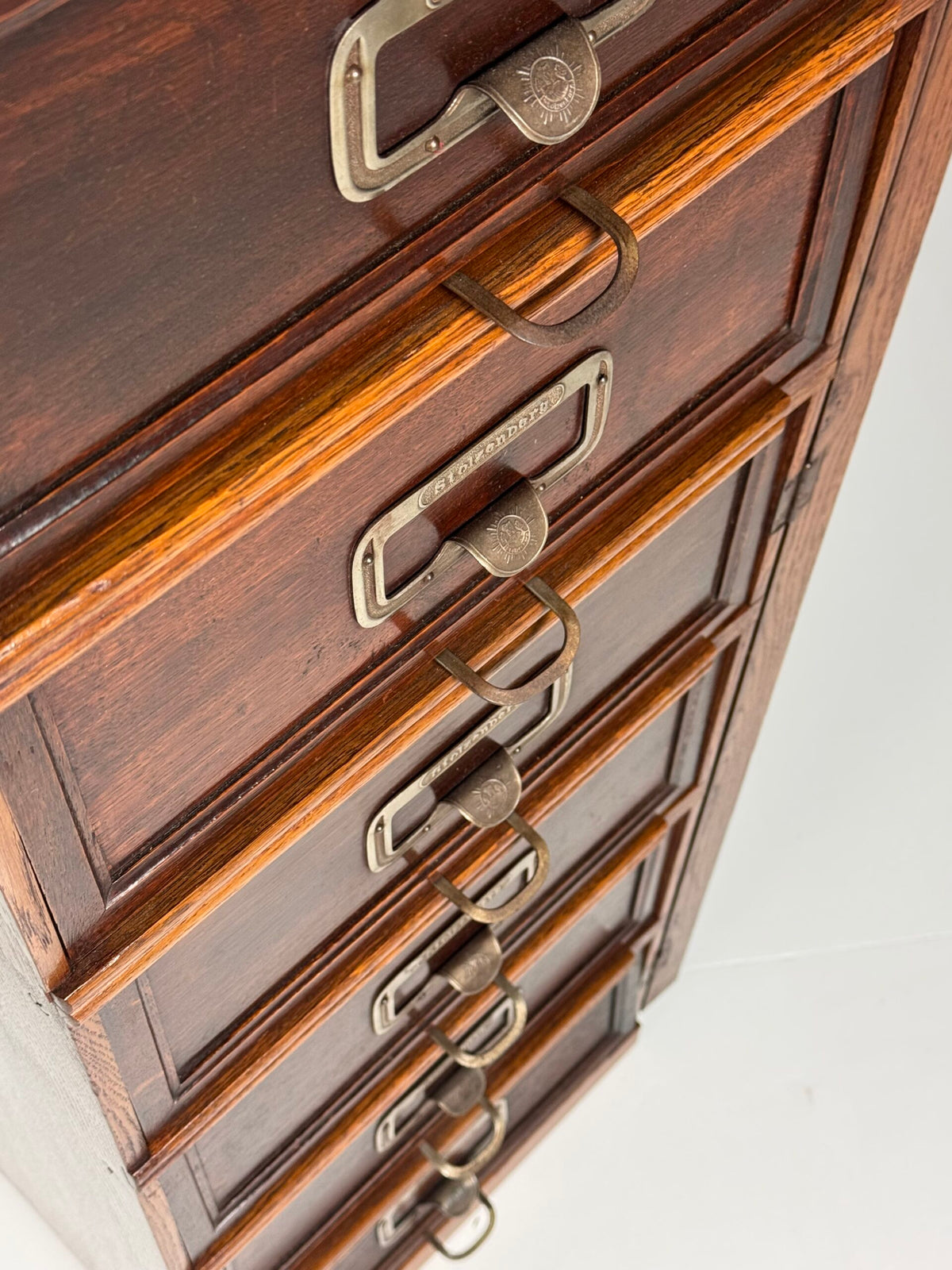 German Stolzenberg Filing Chest of Drawers, Mid 20th Century, photo 9