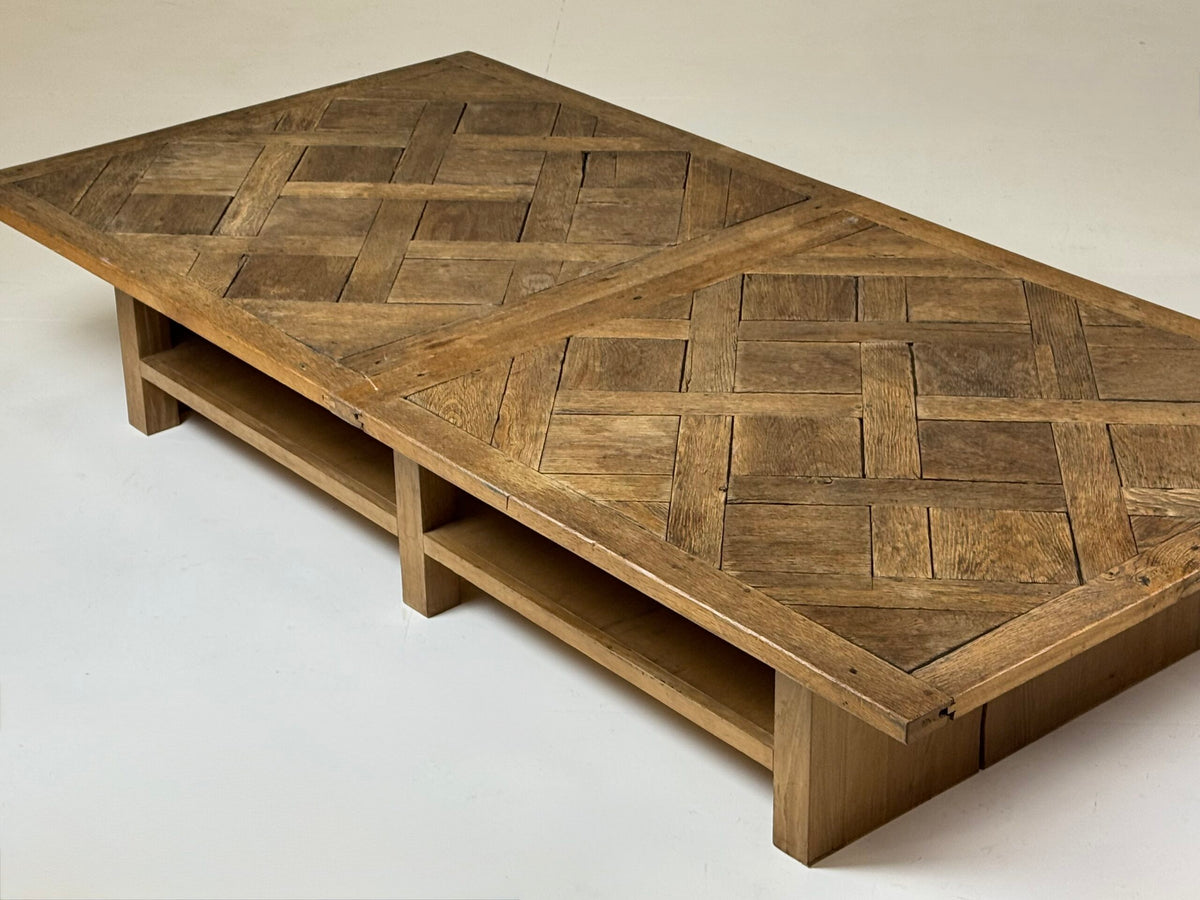 Extra Large Coffee Table from Two Versailles Floor Panels, photo 18