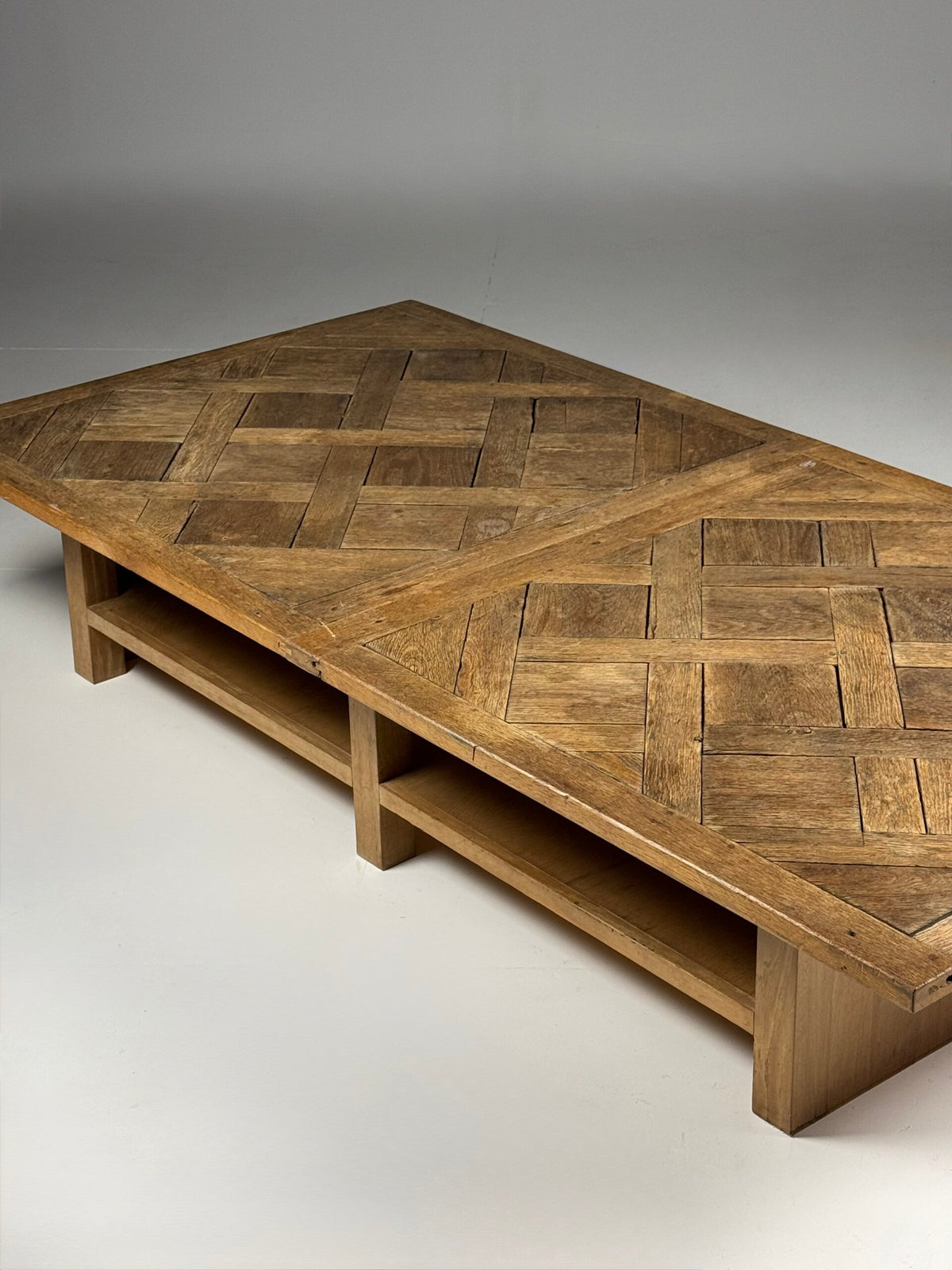 Extra Large Coffee Table from Two Versailles Floor Panels, photo 2