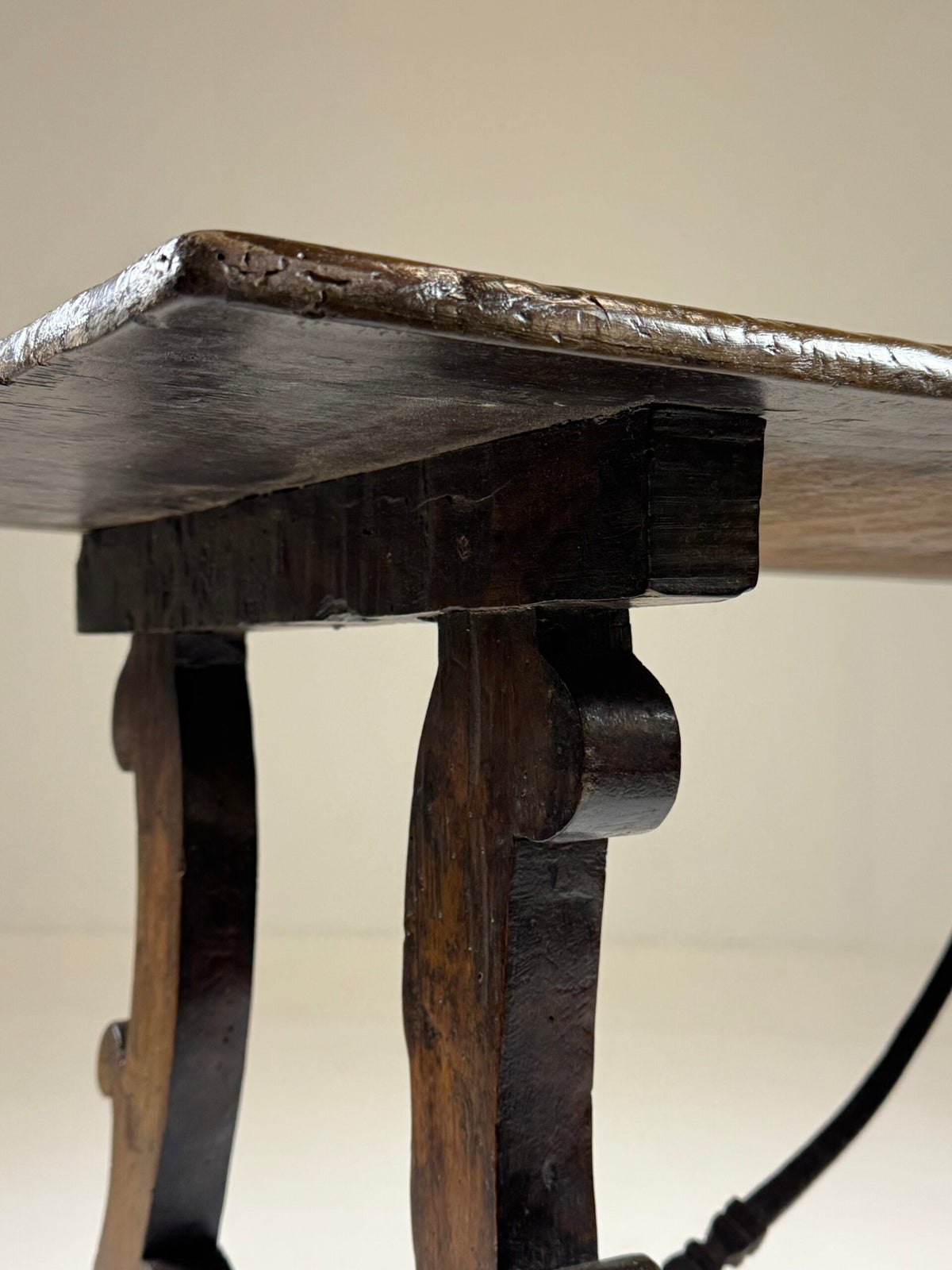 Italian Walnut Console Table, 18th Century, photo 21