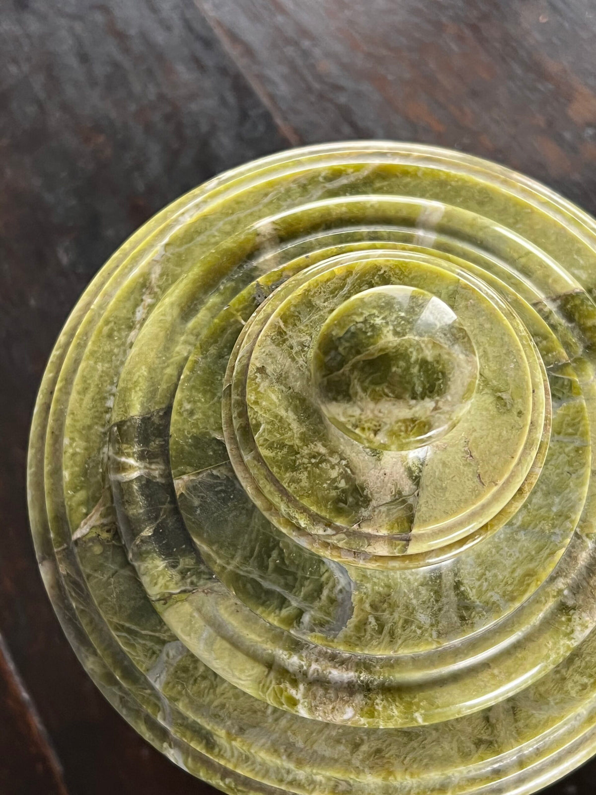 Green Marble Ornament, 20th Century, photo 11