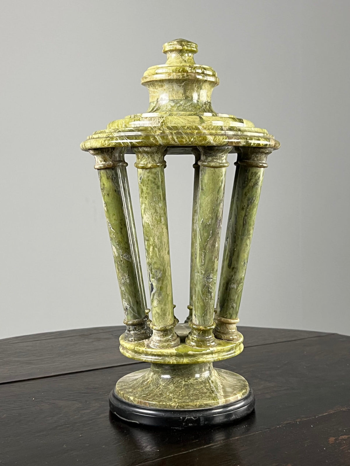 Green Marble Ornament, 20th Century, photo 1