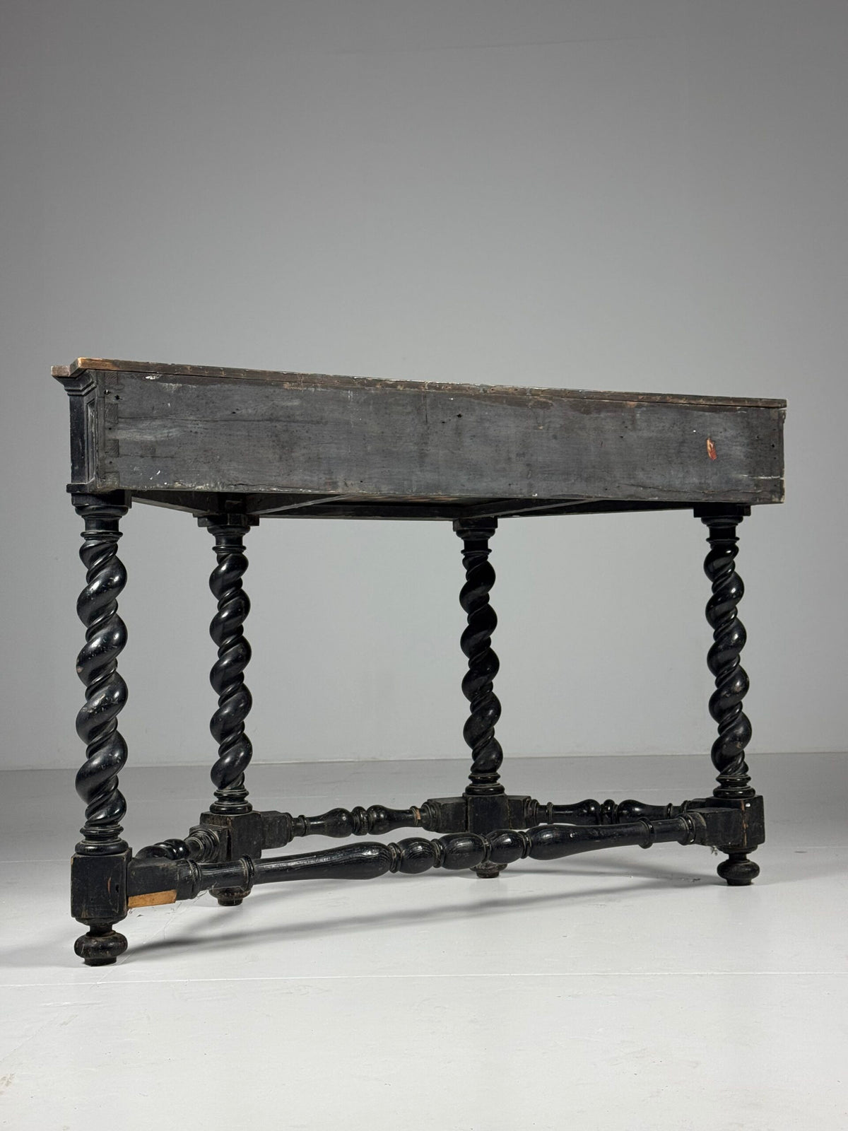Black Painted French Console Table, Mid 19th Century, photo 21