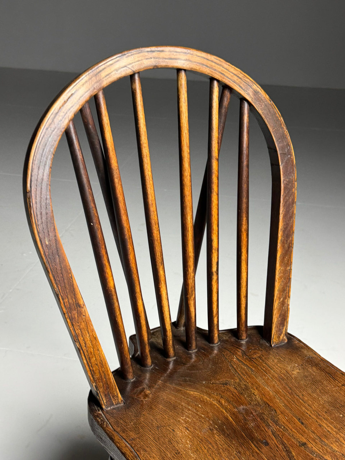 Set of Four Oak Windsor Dining Chairs, Early 20th Century, photo 23