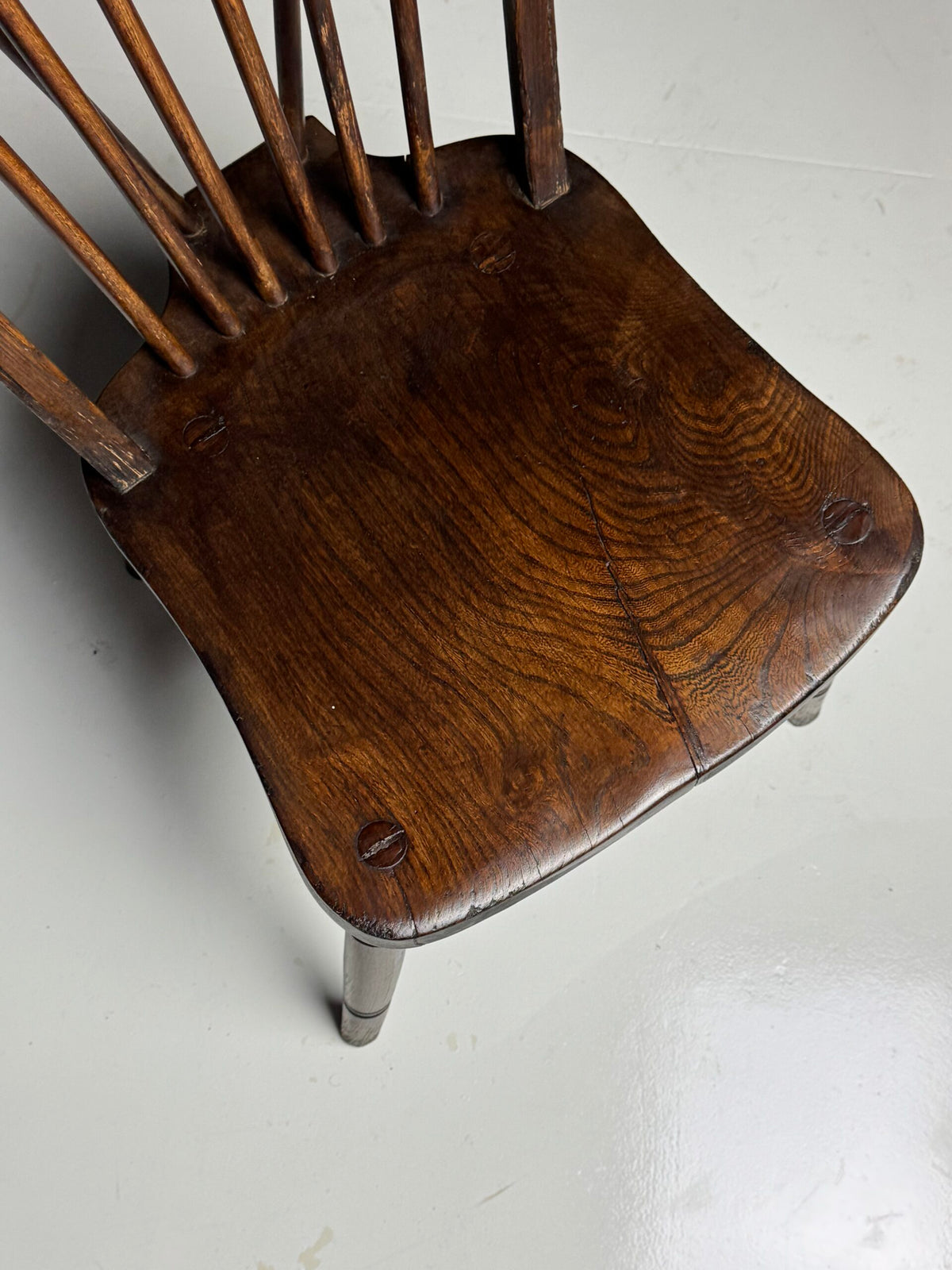 Set of Four Windsor Dining Chairs, Early 20th Century, photo 9