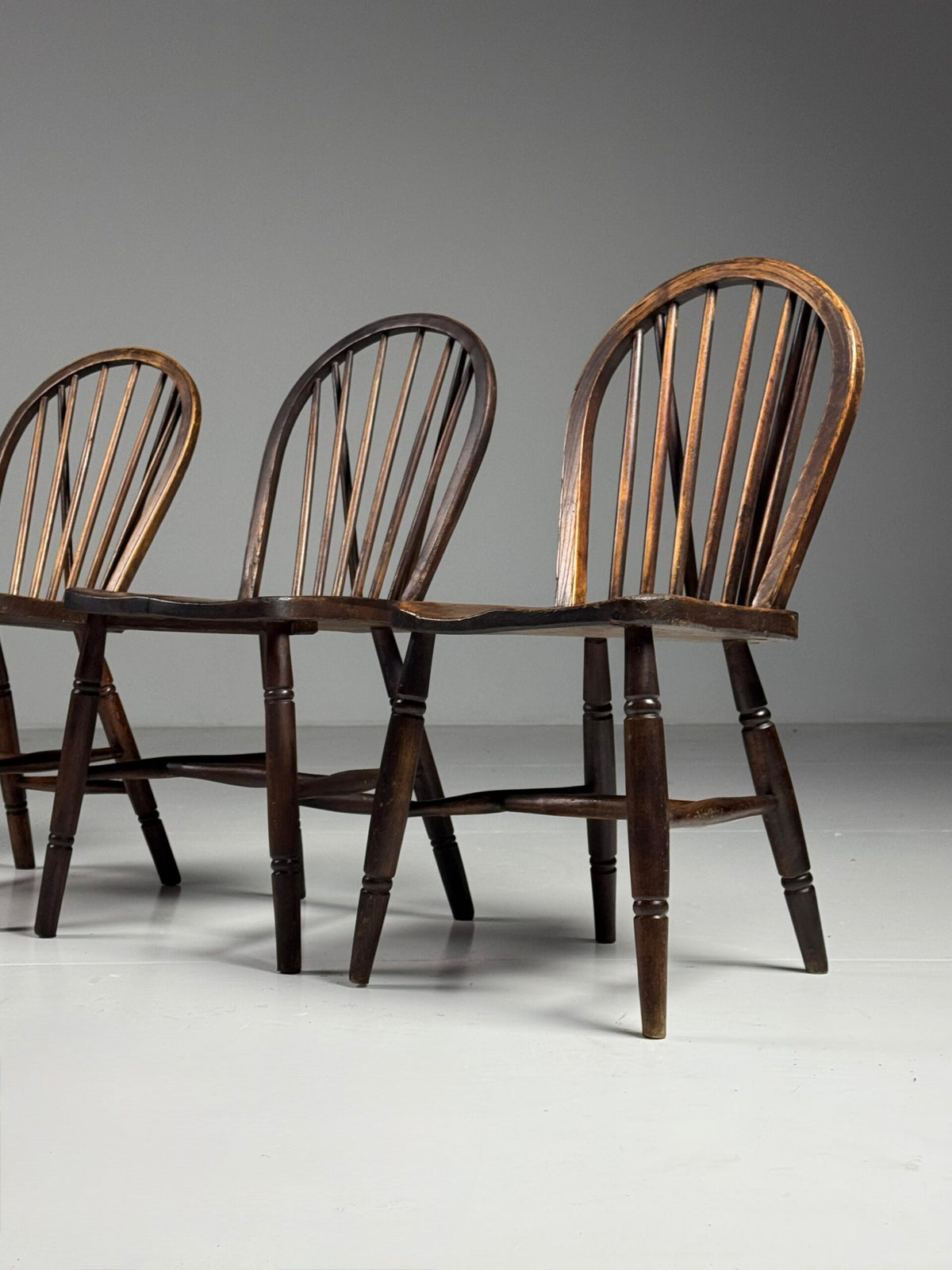 Set of Four Windsor Dining Chairs, Early 20th Century, photo 5