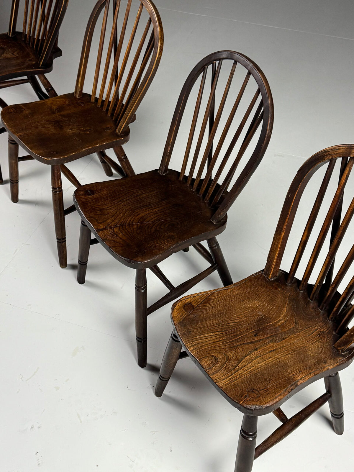Set of Four Windsor Dining Chairs, Early 20th Century, photo 2