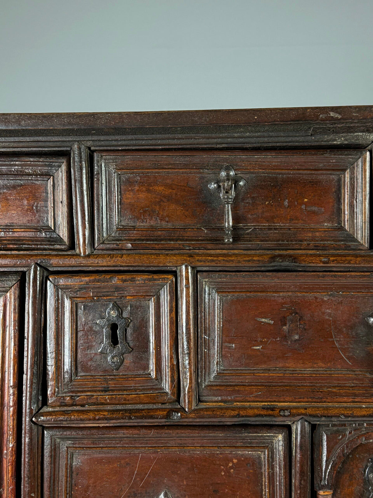 Spanish Walnut Vargueno, c. 1700, photo 23