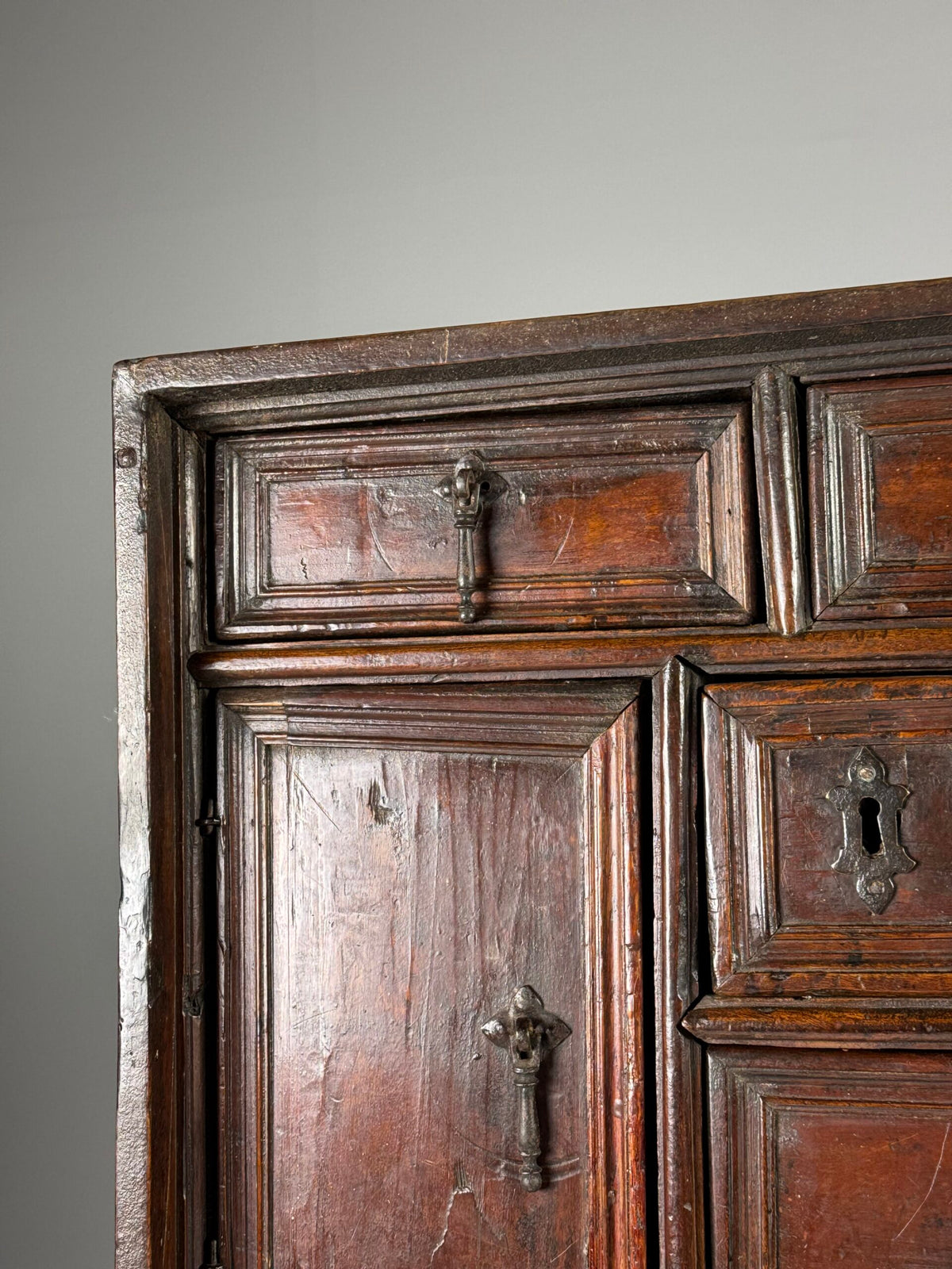 Spanish Walnut Vargueno, c. 1700, photo 20