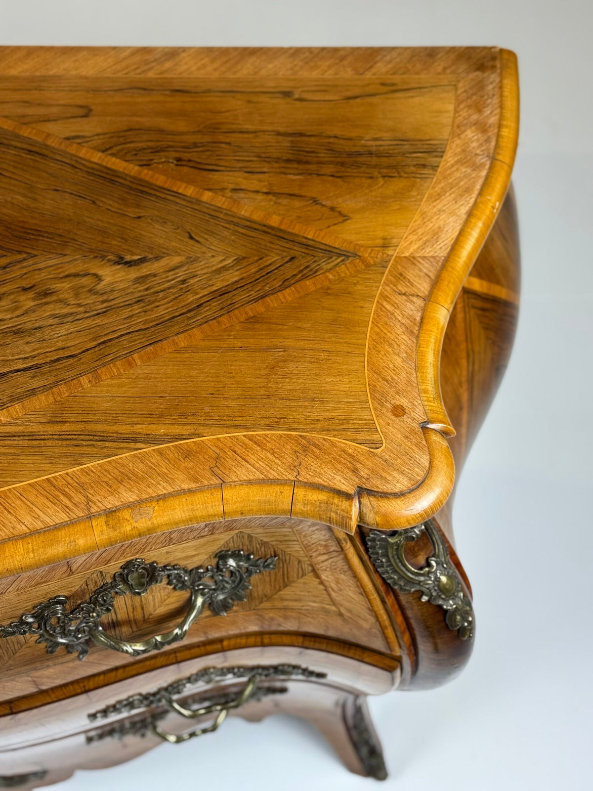 Swedish Rococo Marquetry Commode, 18th Century, photo 25
