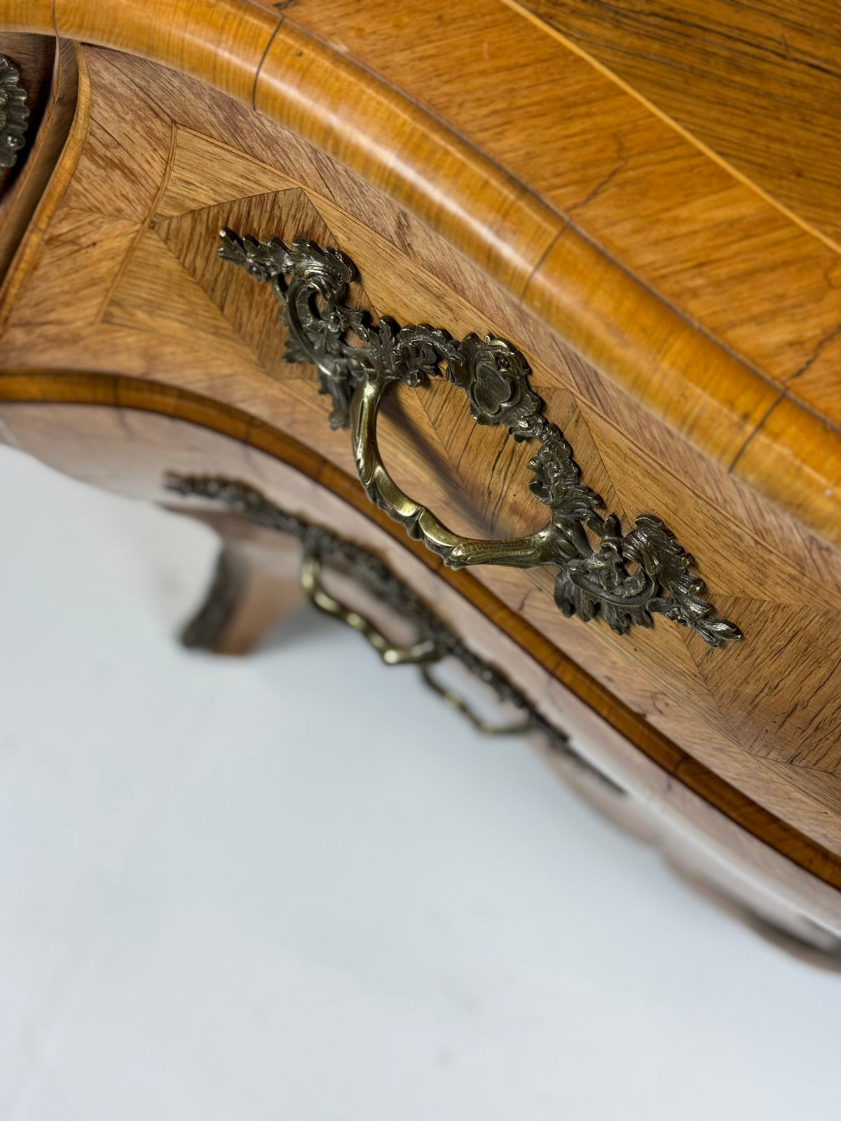 Swedish Rococo Marquetry Commode, 18th Century, photo 23