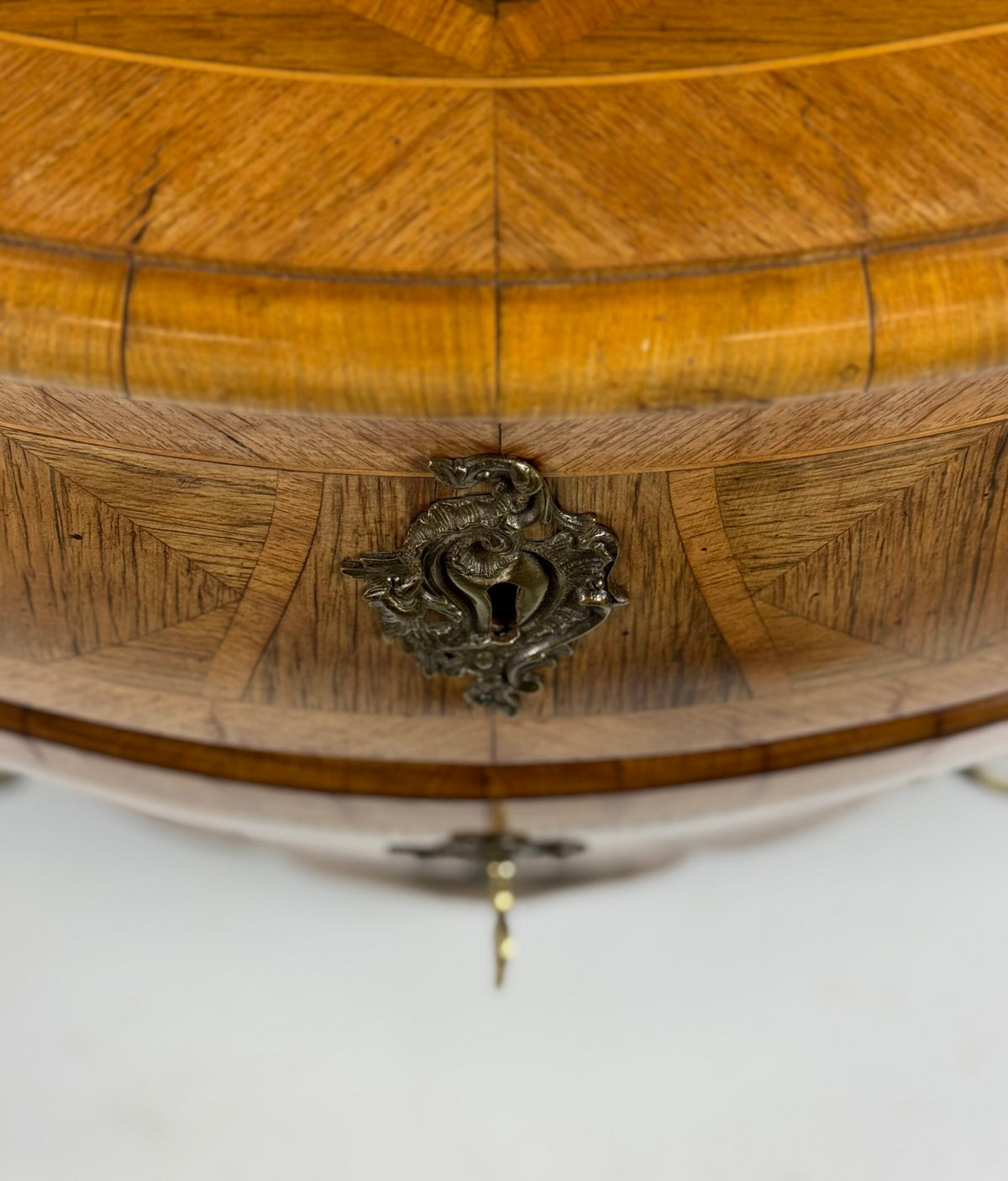 Swedish Rococo Marquetry Commode, 18th Century, photo 22