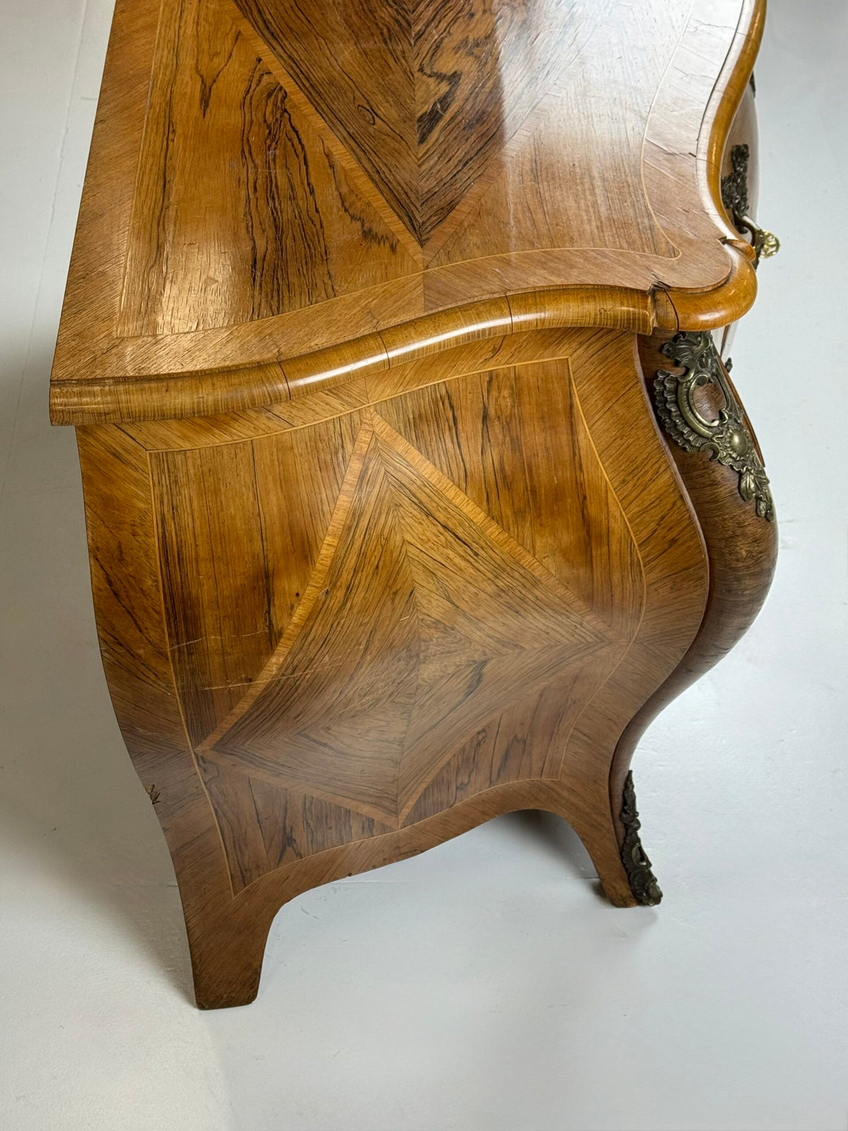 Swedish Rococo Marquetry Commode, 18th Century, photo 12