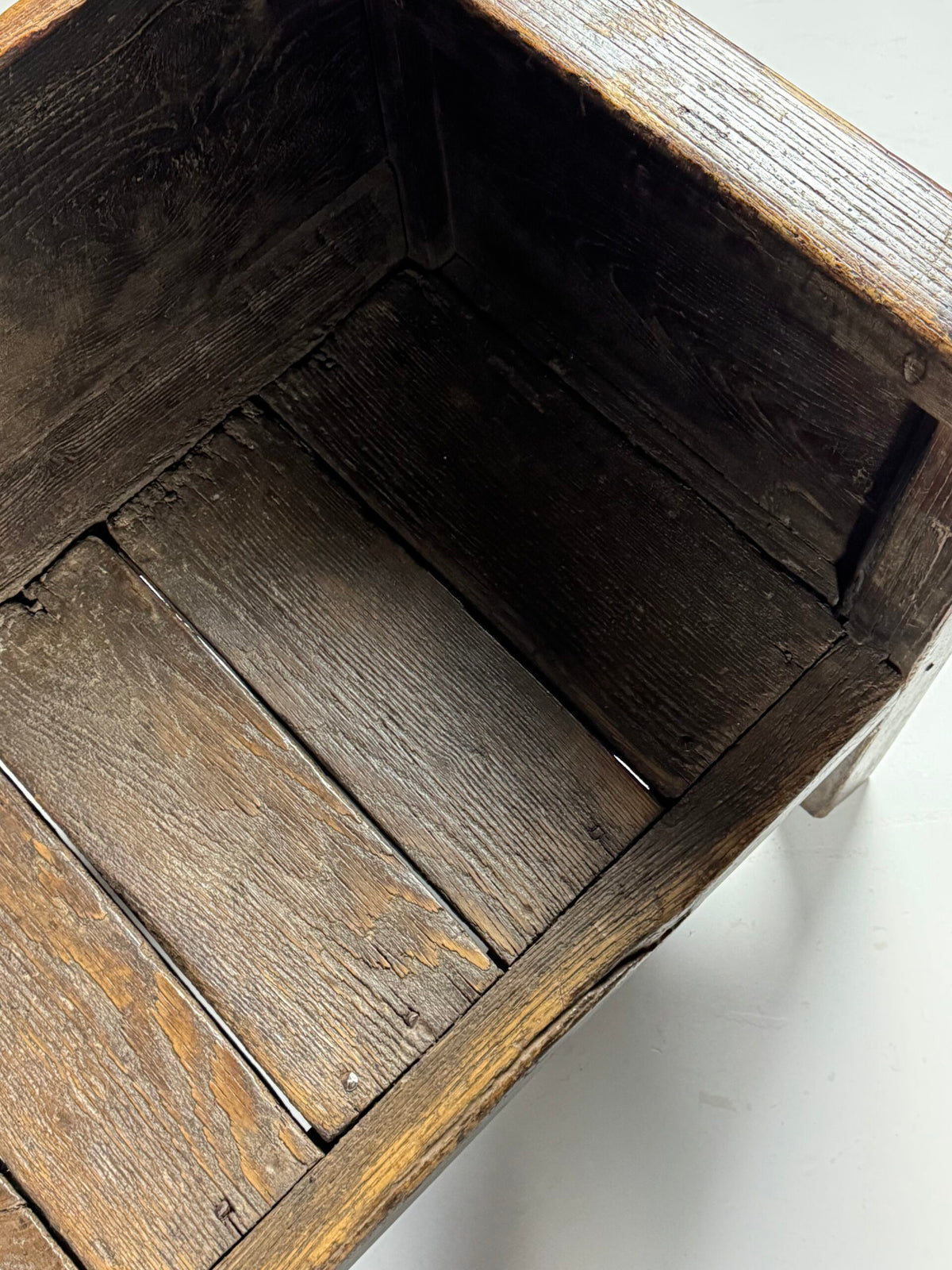 Robust Spanish Solid Oak Bench, 18th Century, photo 6