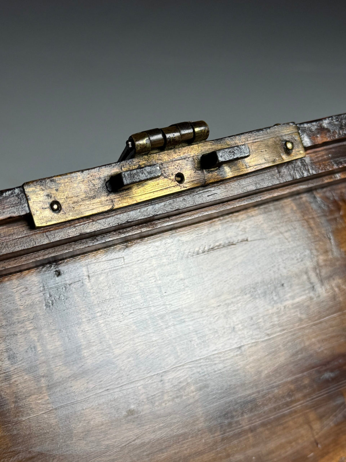 English Strongbox with Asian Interior and Double Bottom, c. 1700, photo 4