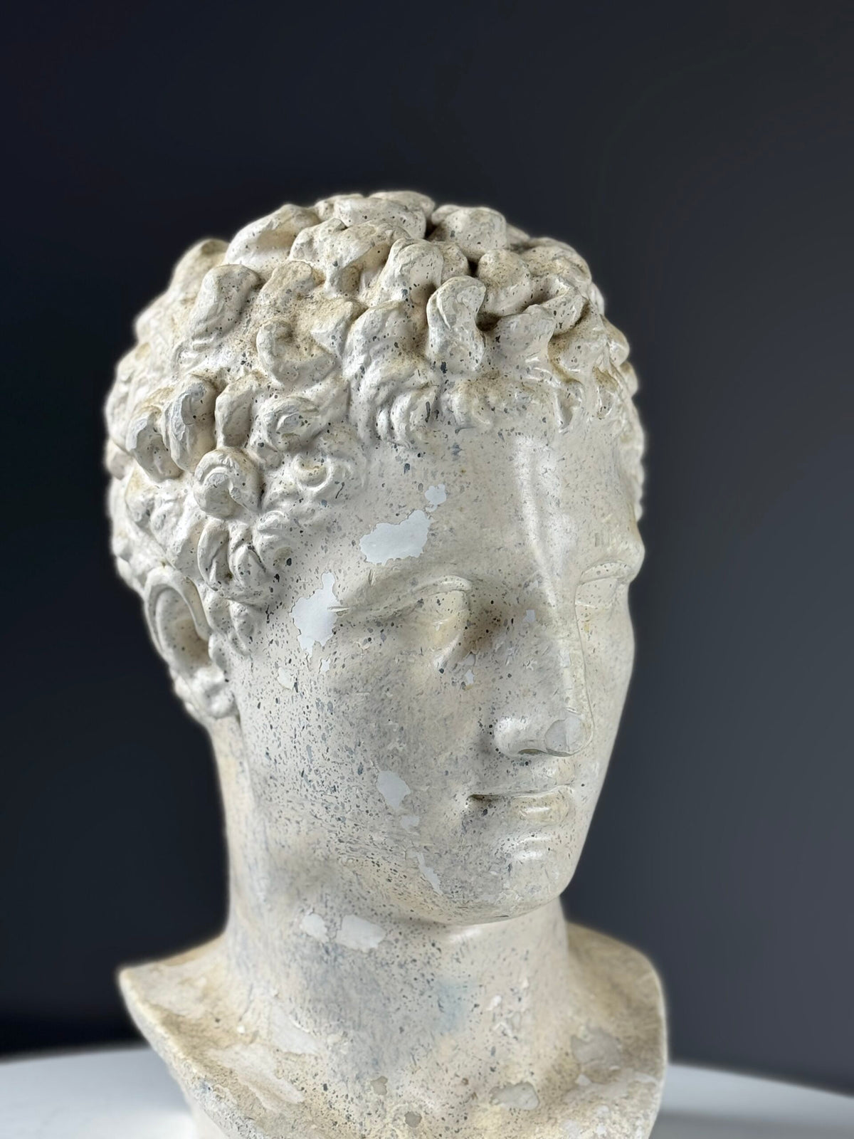 Plaster Head of the God Hermes, photo 12