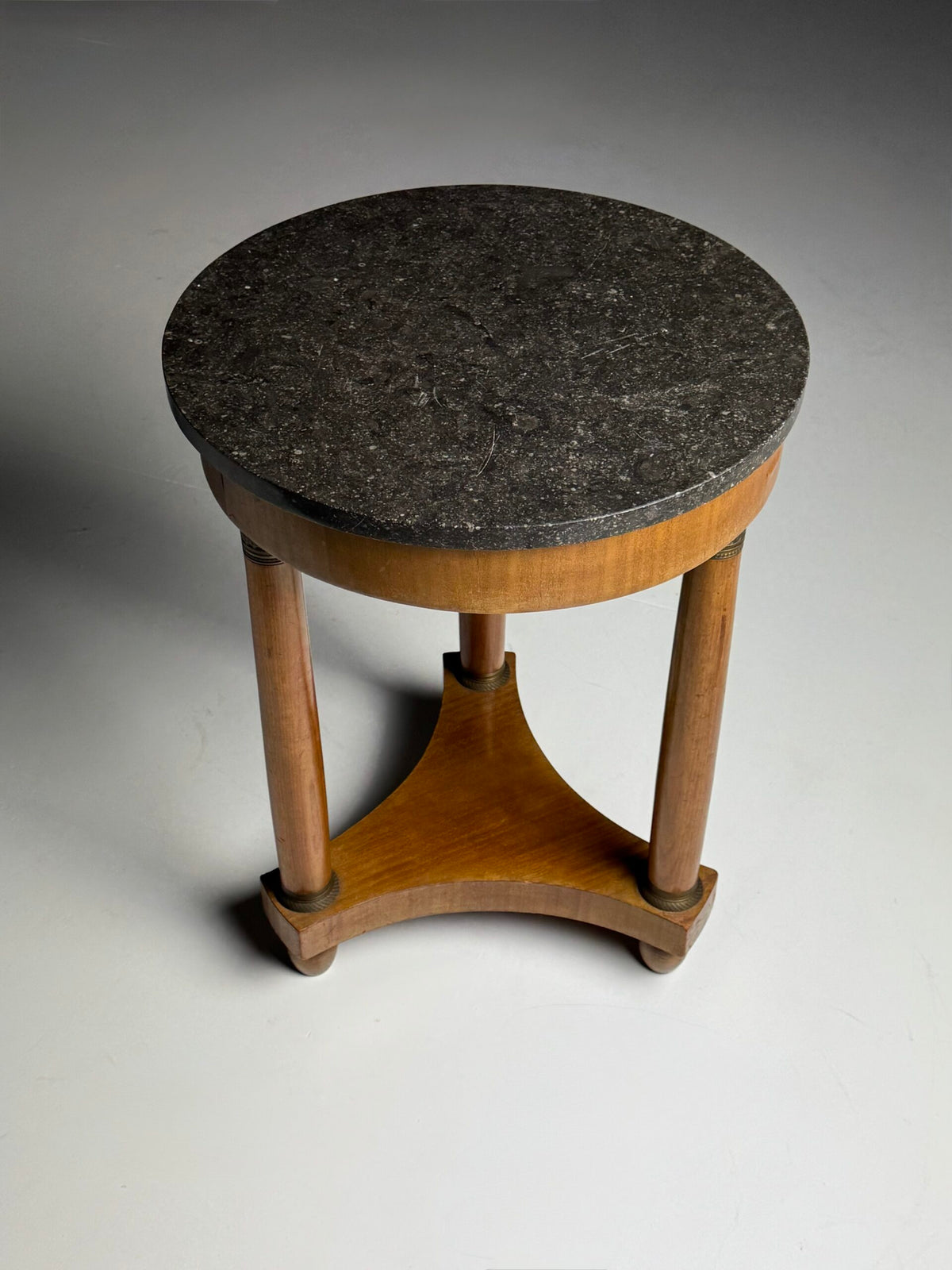 Empire Gueridon with Hard Stone Top, c. 1900, photo 5