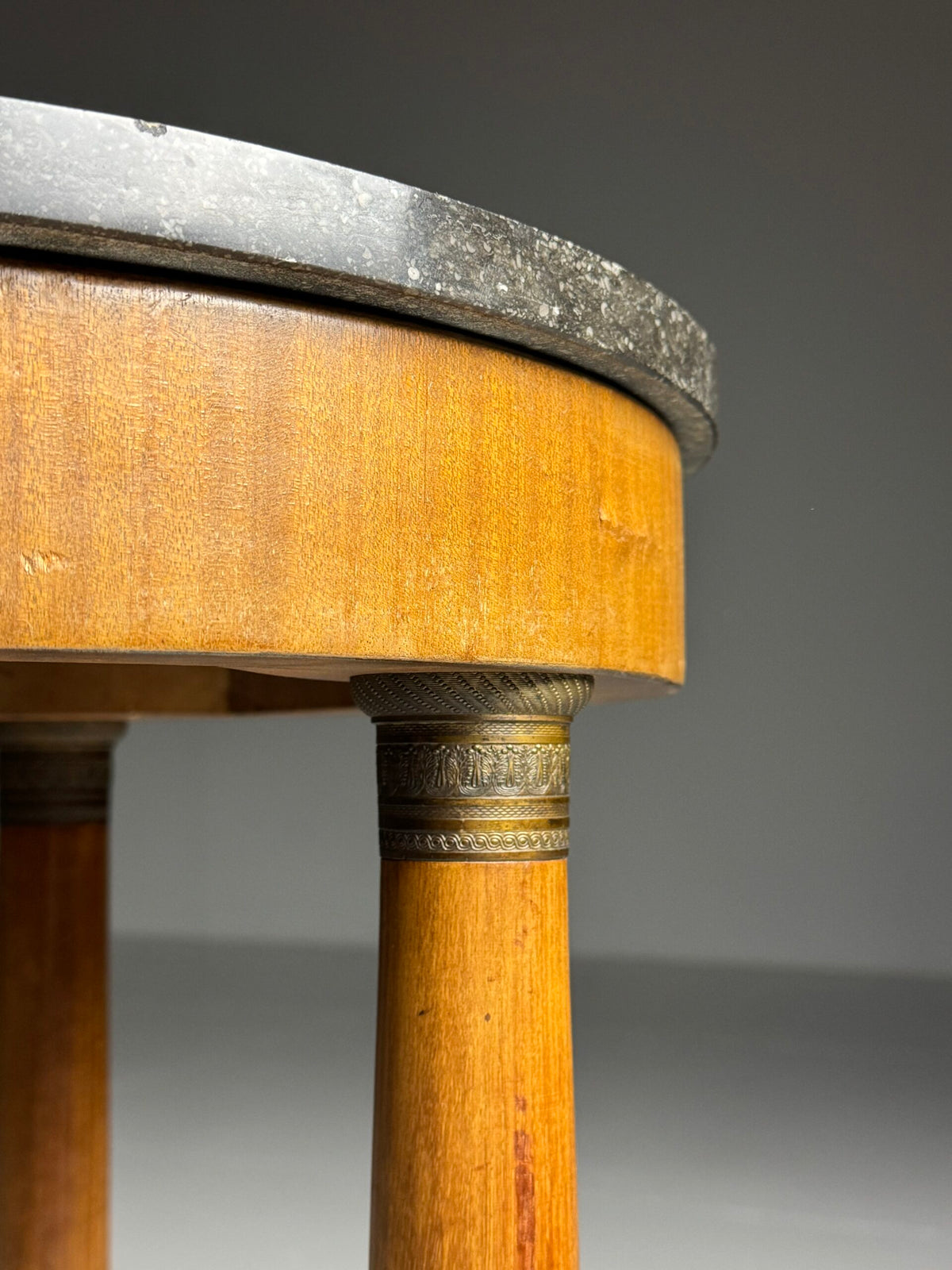 Empire Gueridon with Hard Stone Top, c. 1900, photo 4