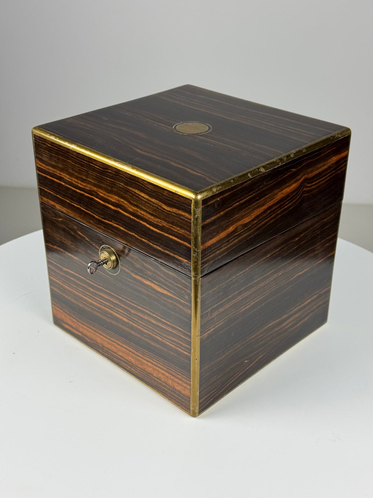 Late 19th Century Decanter Box with Bramah Lock, photo 9