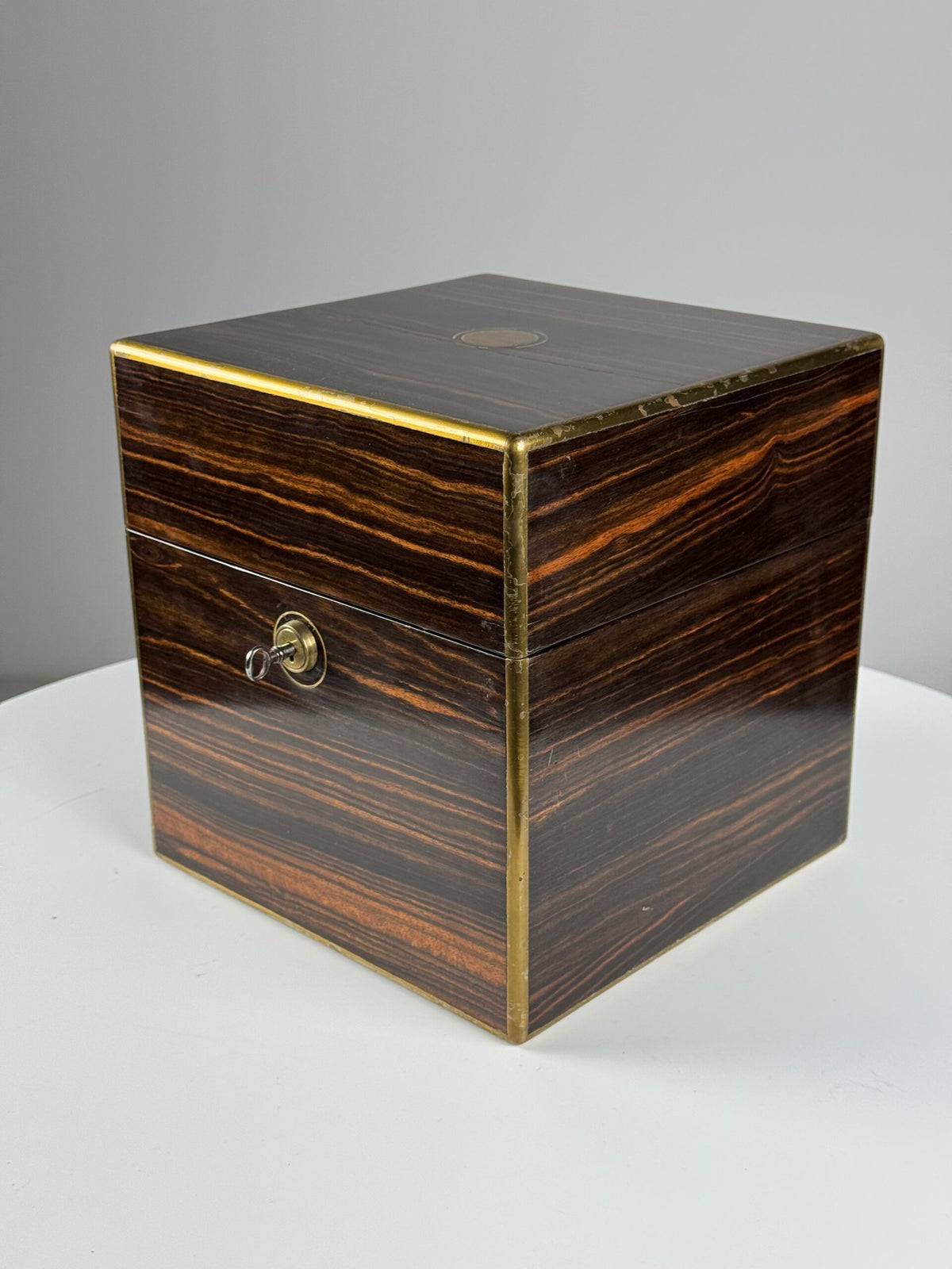 Late 19th Century Decanter Box with Bramah Lock, photo 12