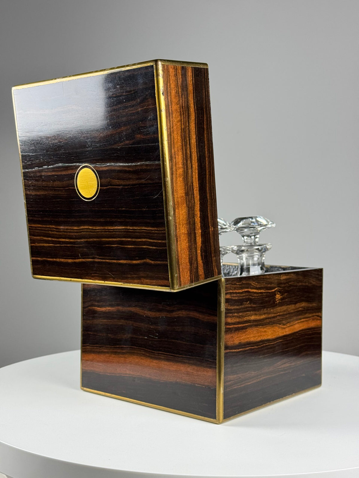 Late 19th Century Decanter Box with Bramah Lock, photo 16