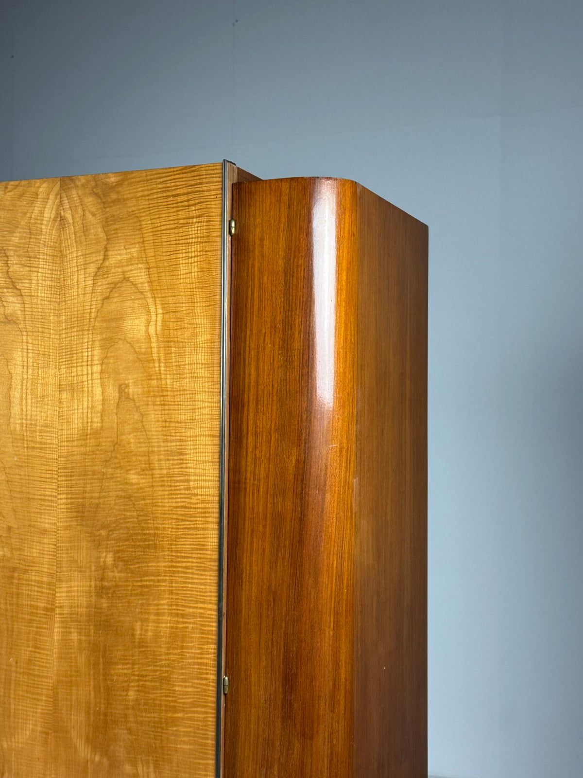 Art Deco Bookcase or Wardrobe Cabinet, 1930s, photo 18