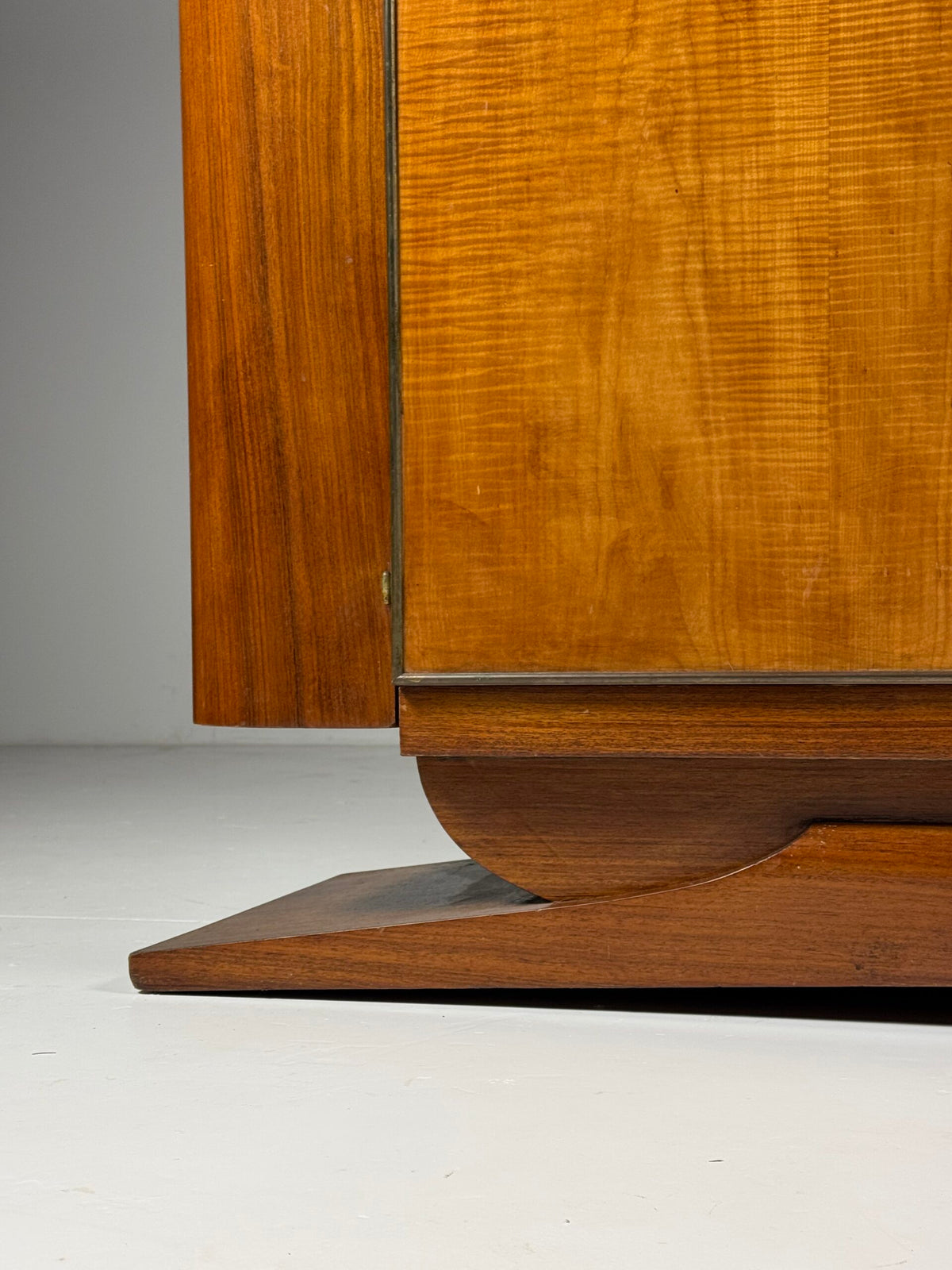 Art Deco Bookcase or Wardrobe Cabinet, 1930s, photo 16