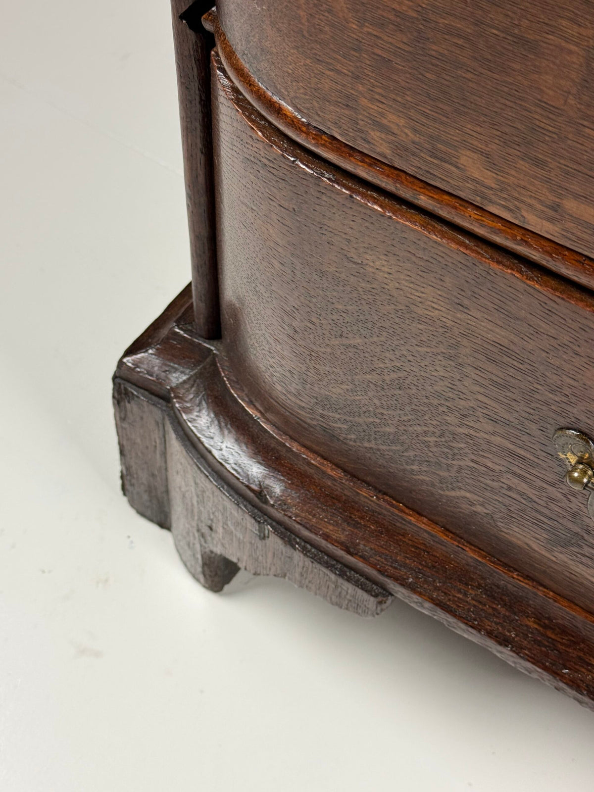 Dutch Oak Serpentine Chest of Drawers, c. 1760, photo 11